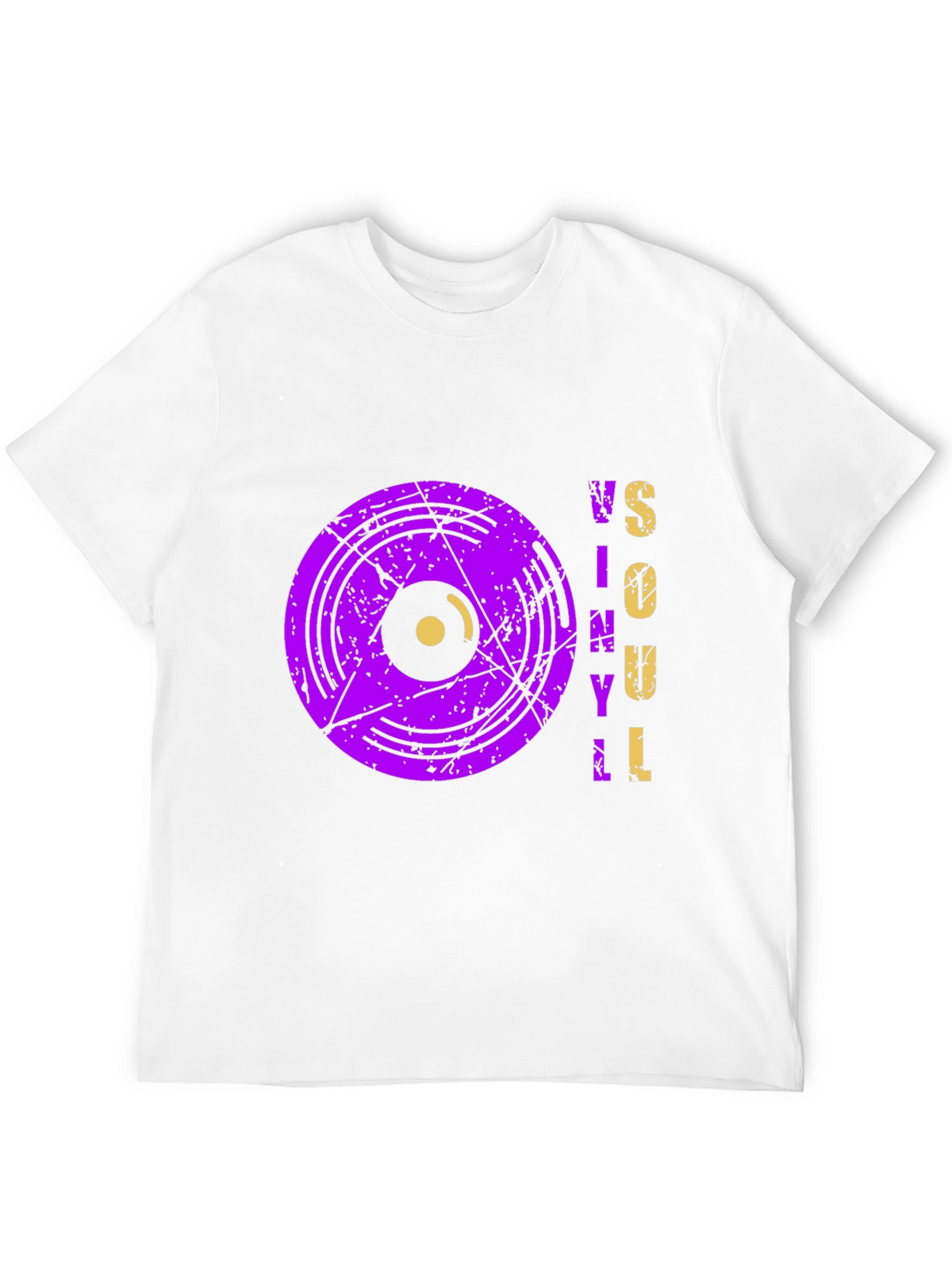 Vinyl Soul Graphic Tee - Retro Music Lovers Shirt