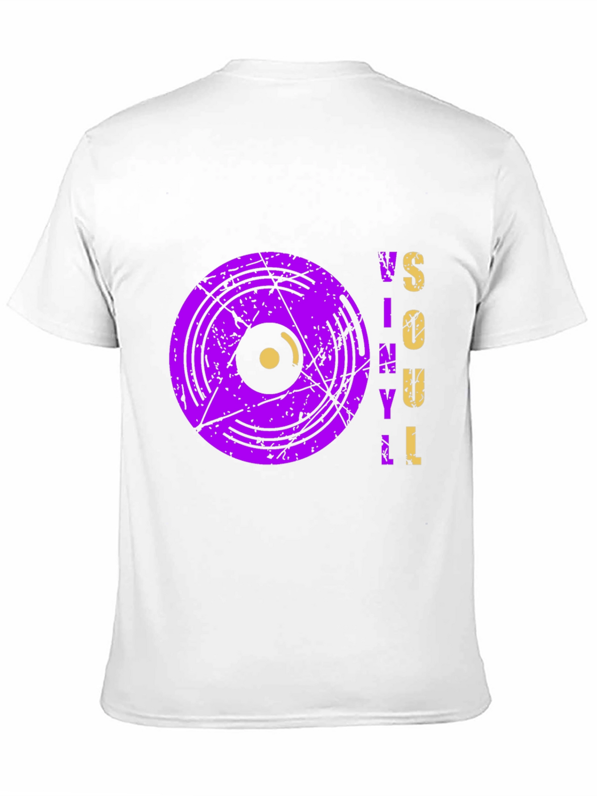 Vinyl Soul Graphic Tee - Retro Music Lovers Shirt