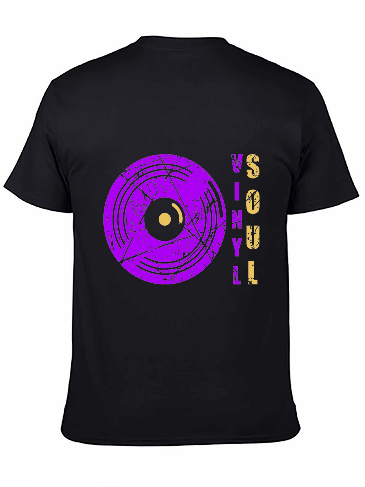 Vinyl Soul Graphic Tee - Retro Music Lovers Shirt