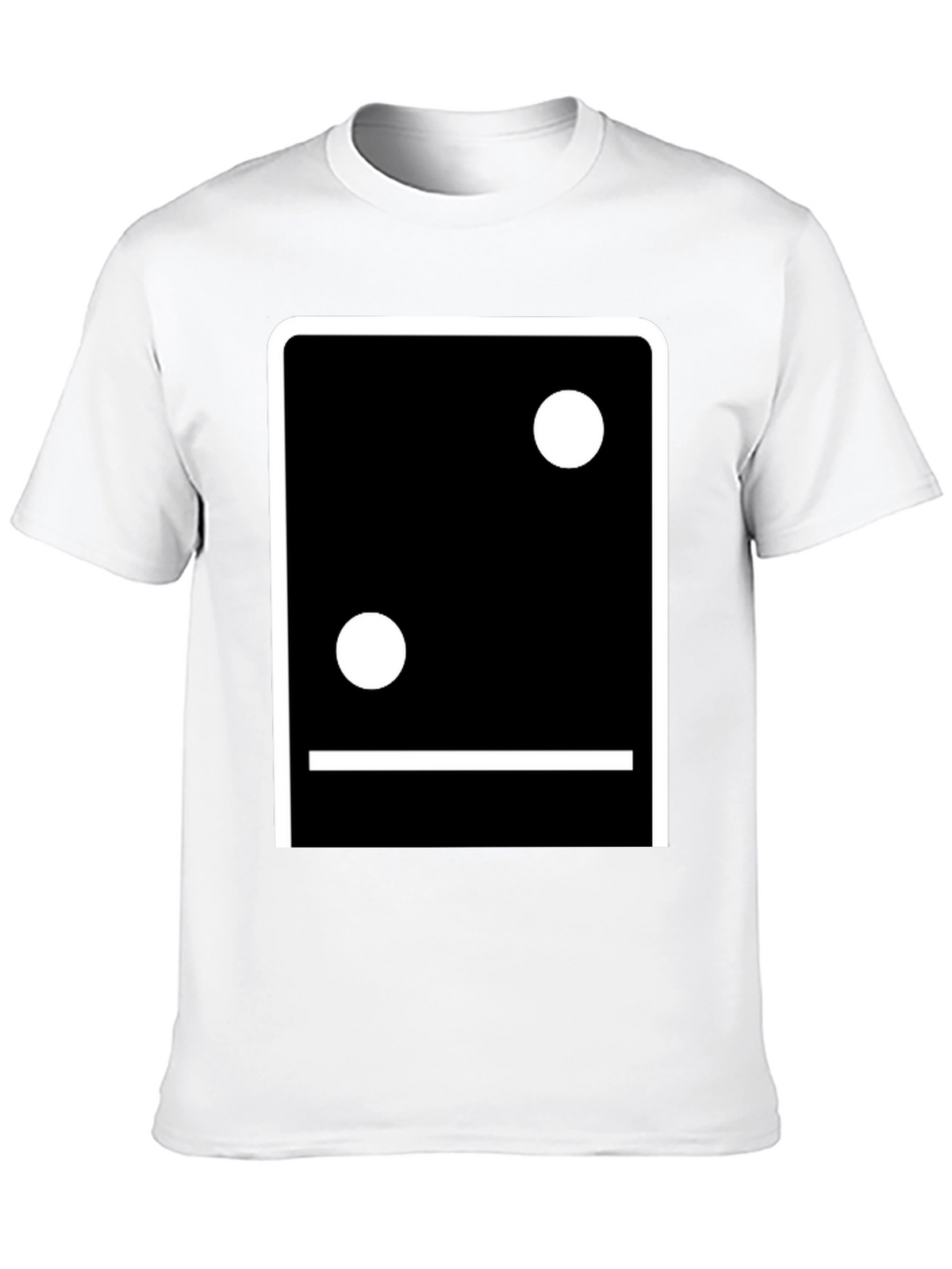 Minimalist Domino Inspired Graphic T-Shirt