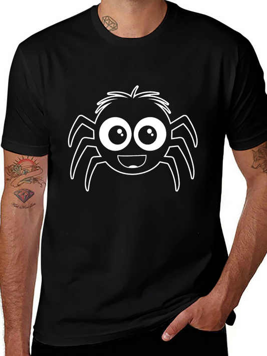 Spider Graphic T-Shirt - Cute Cartoon Design