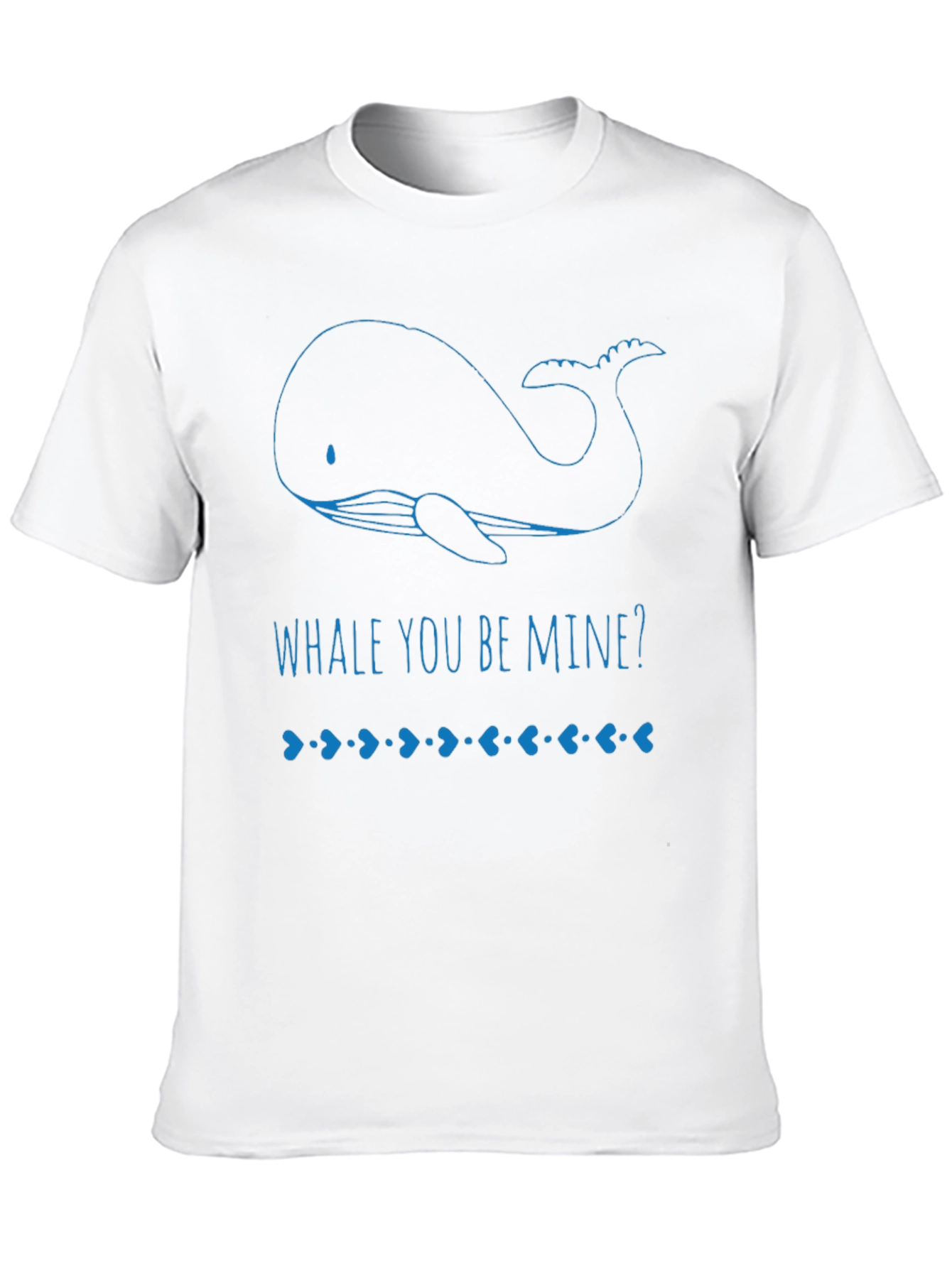 Whale You Be Mine? Valentines Day Graphic Tee