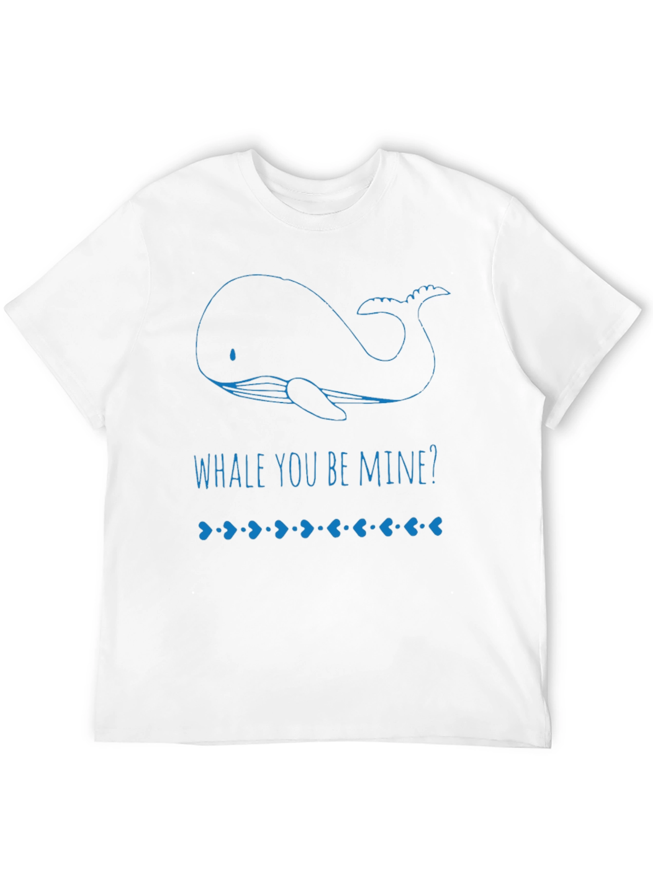 Whale You Be Mine? Valentines Day Graphic Tee