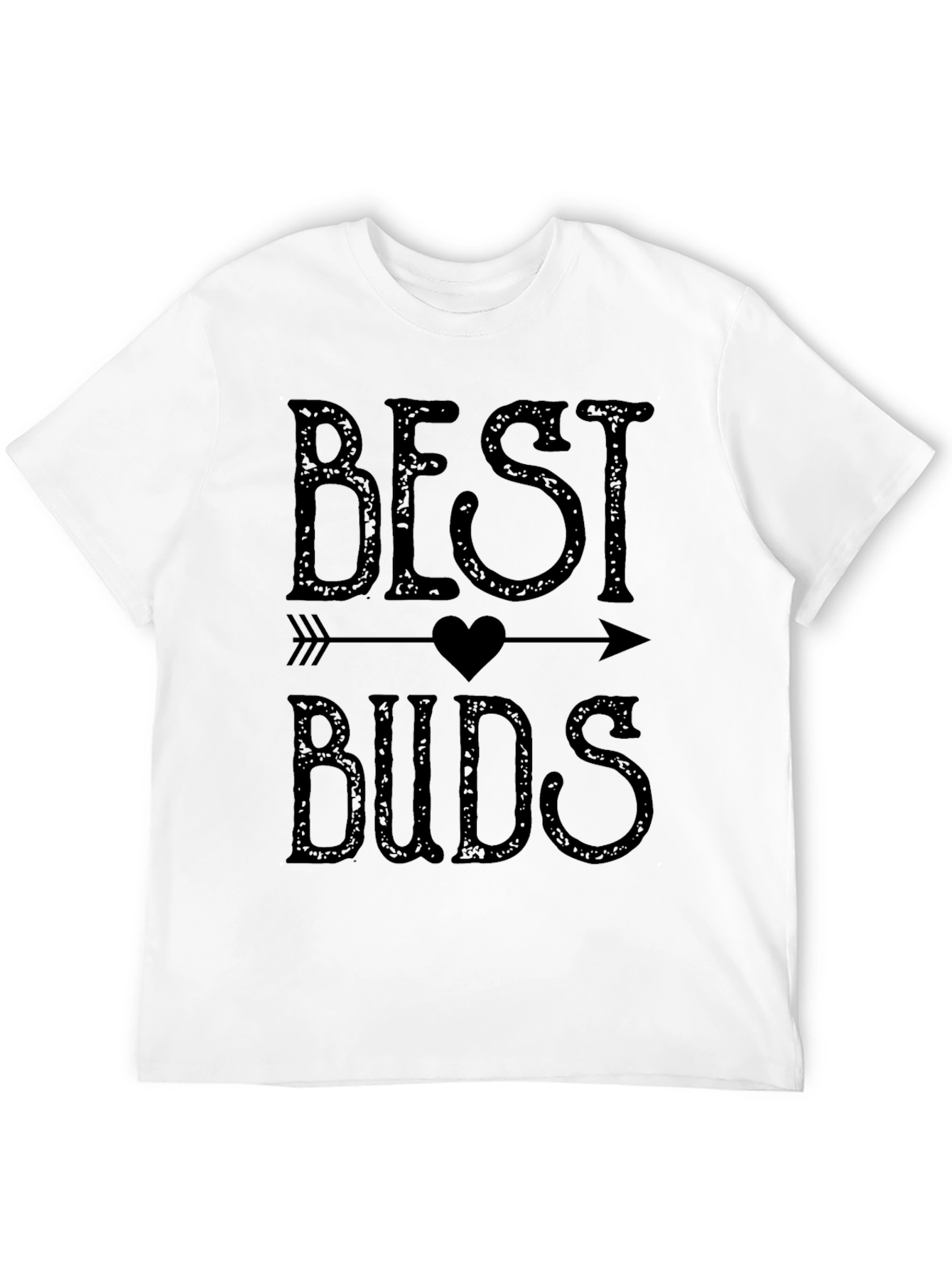 Best Buds Arrow Graphic Tee - Casual Comfort
