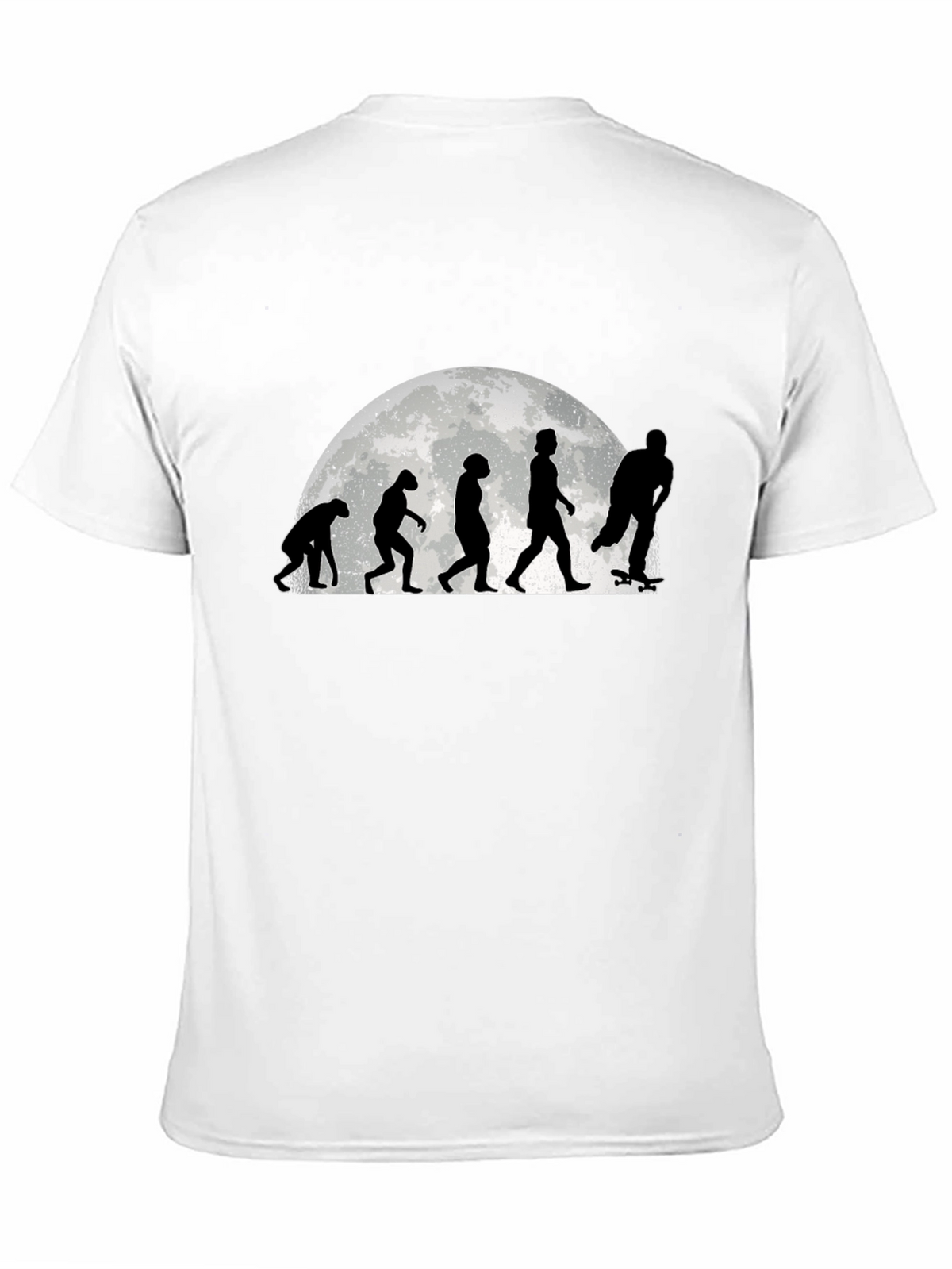 Evolution of Skateboarding Graphic Tee - Black