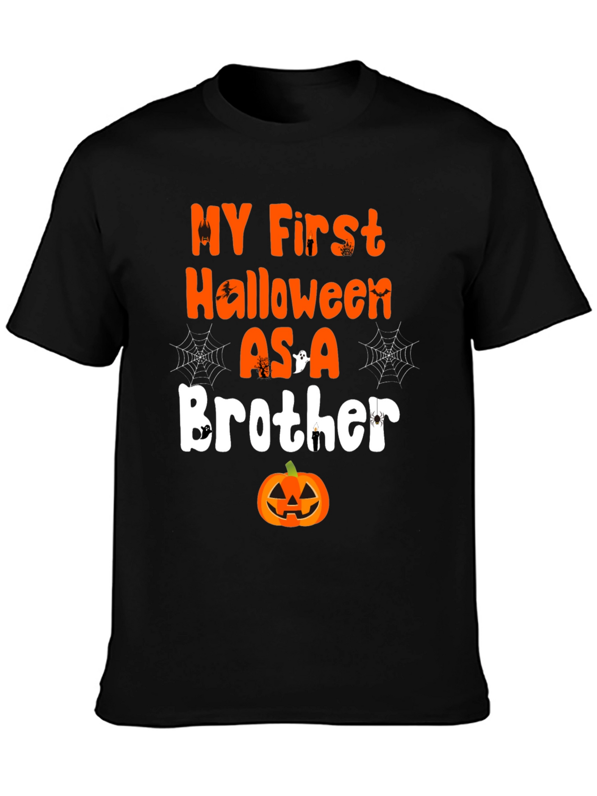 My First Halloween As A Brother T-Shirt