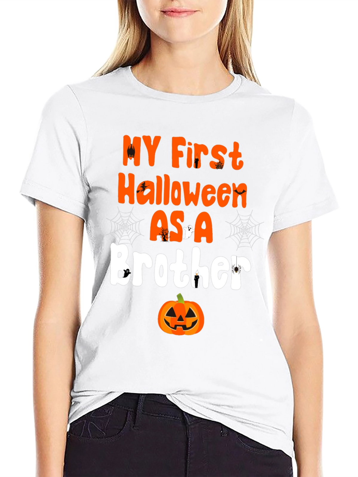 My First Halloween As A Brother T-Shirt