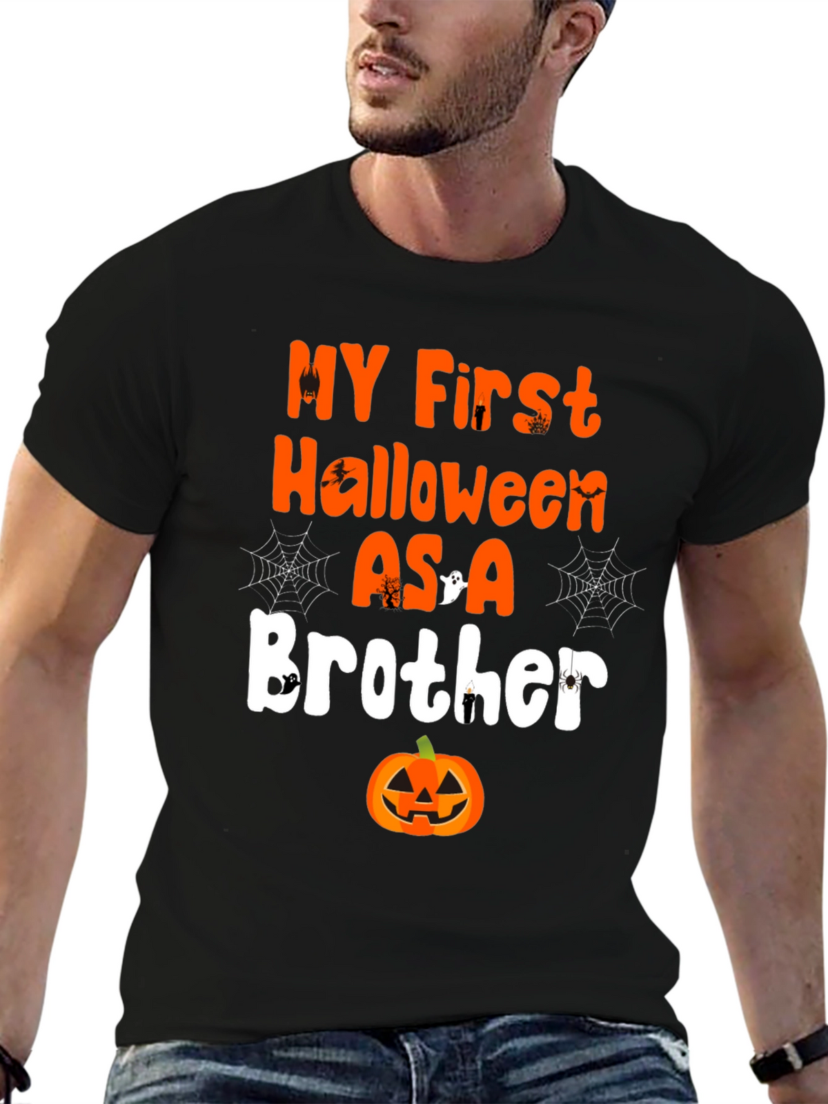 My First Halloween As A Brother T-Shirt