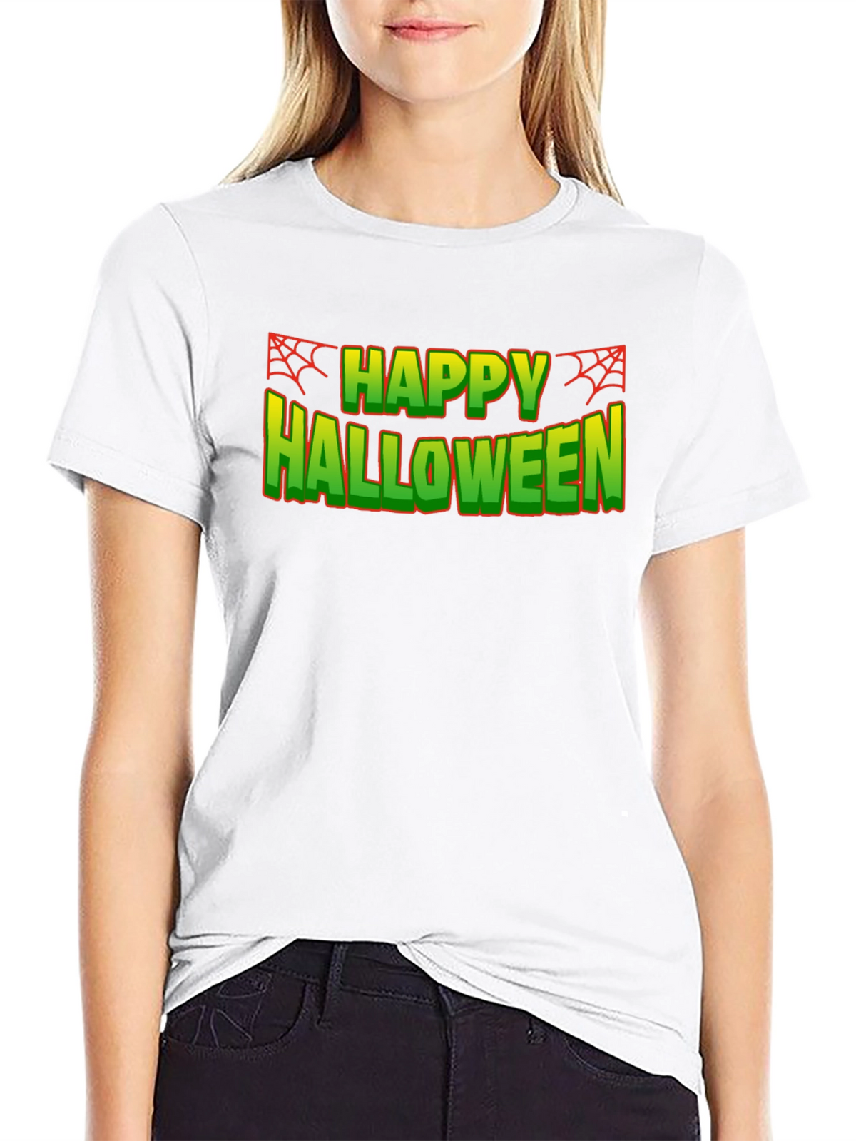 Happy Halloween Graphic Tee - Spooky Season T-Shirt