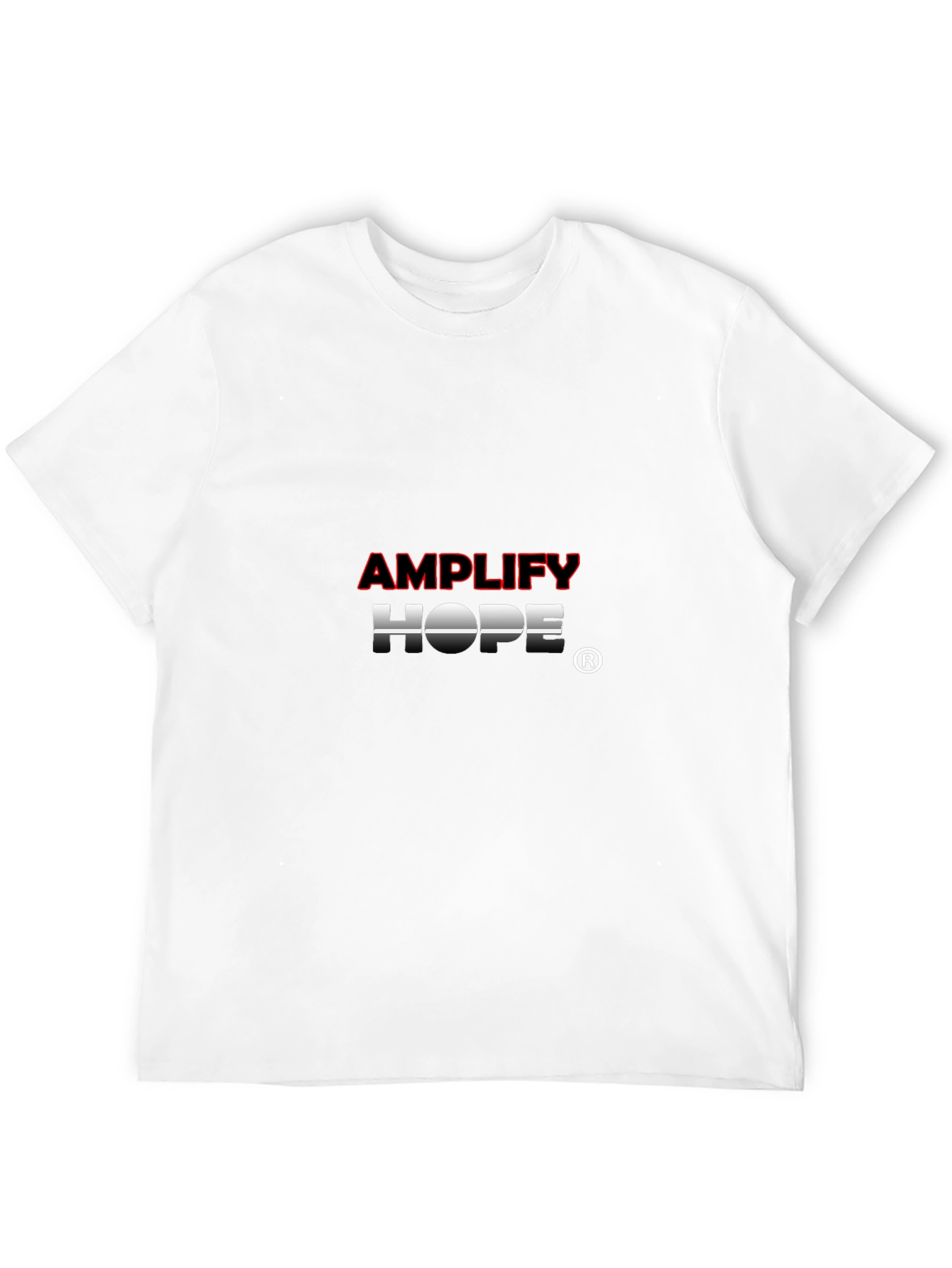 Amplify Hope Black Graphic T-Shirt