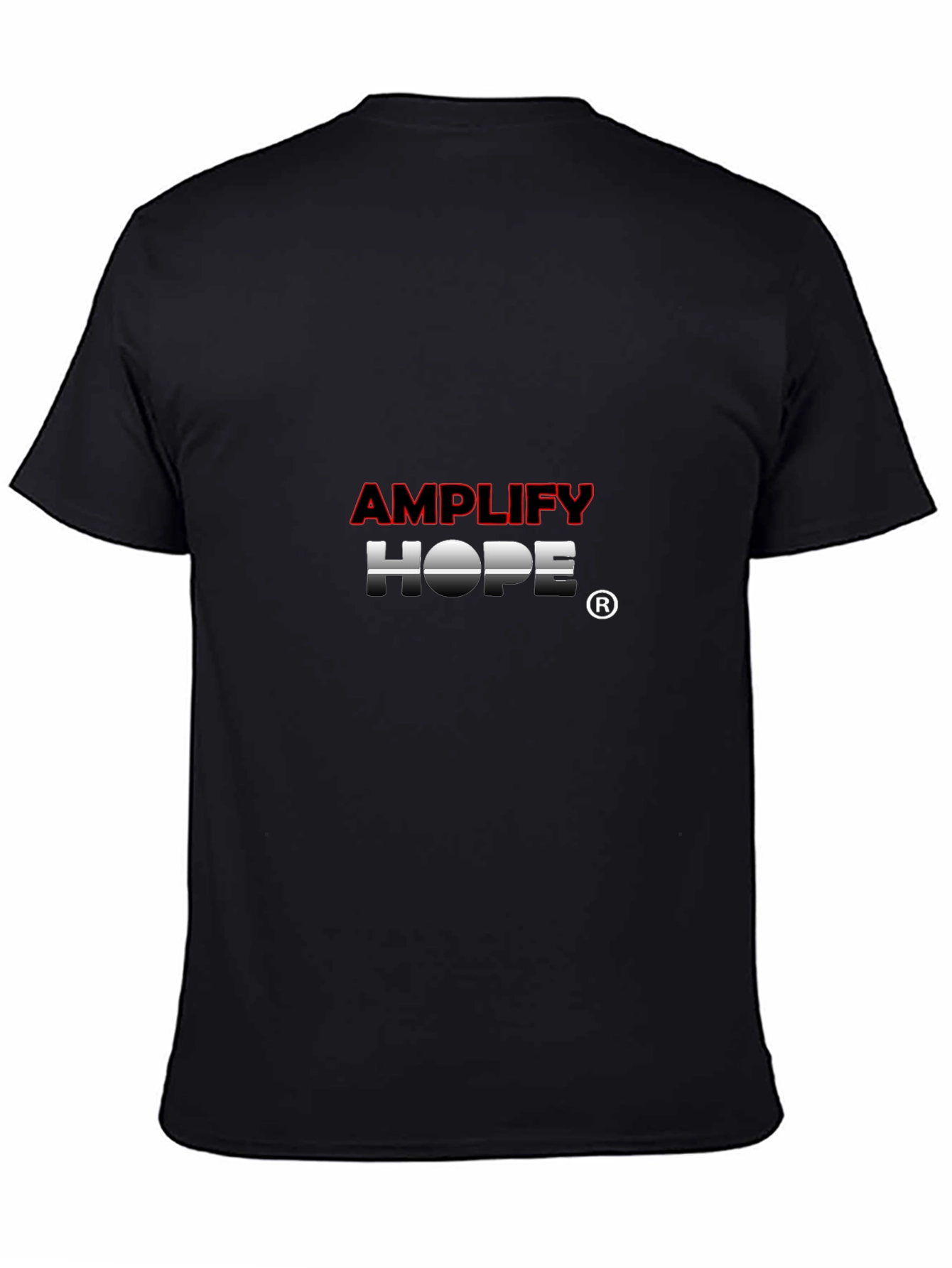 Amplify Hope Black Graphic T-Shirt
