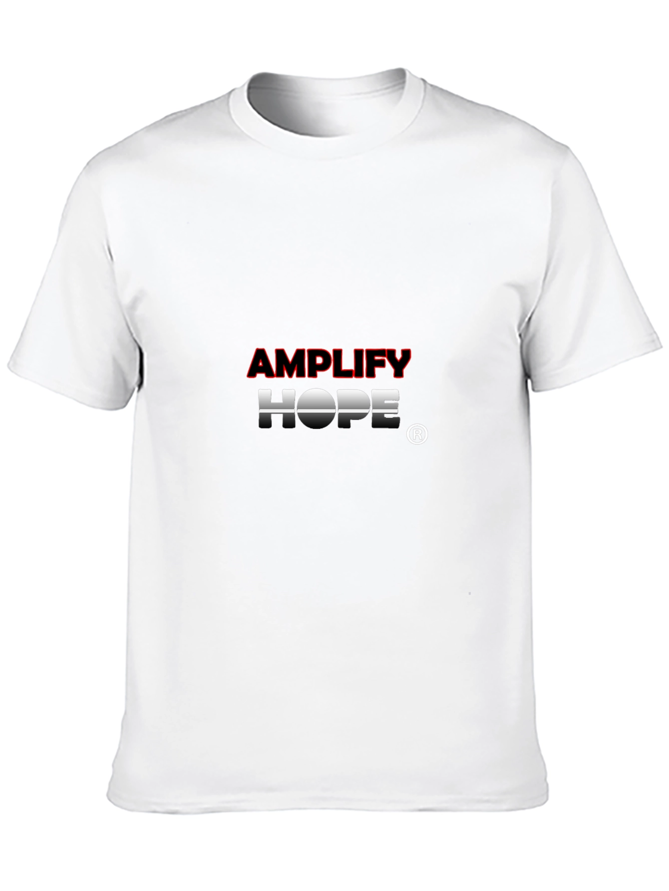 Amplify Hope Black Graphic T-Shirt