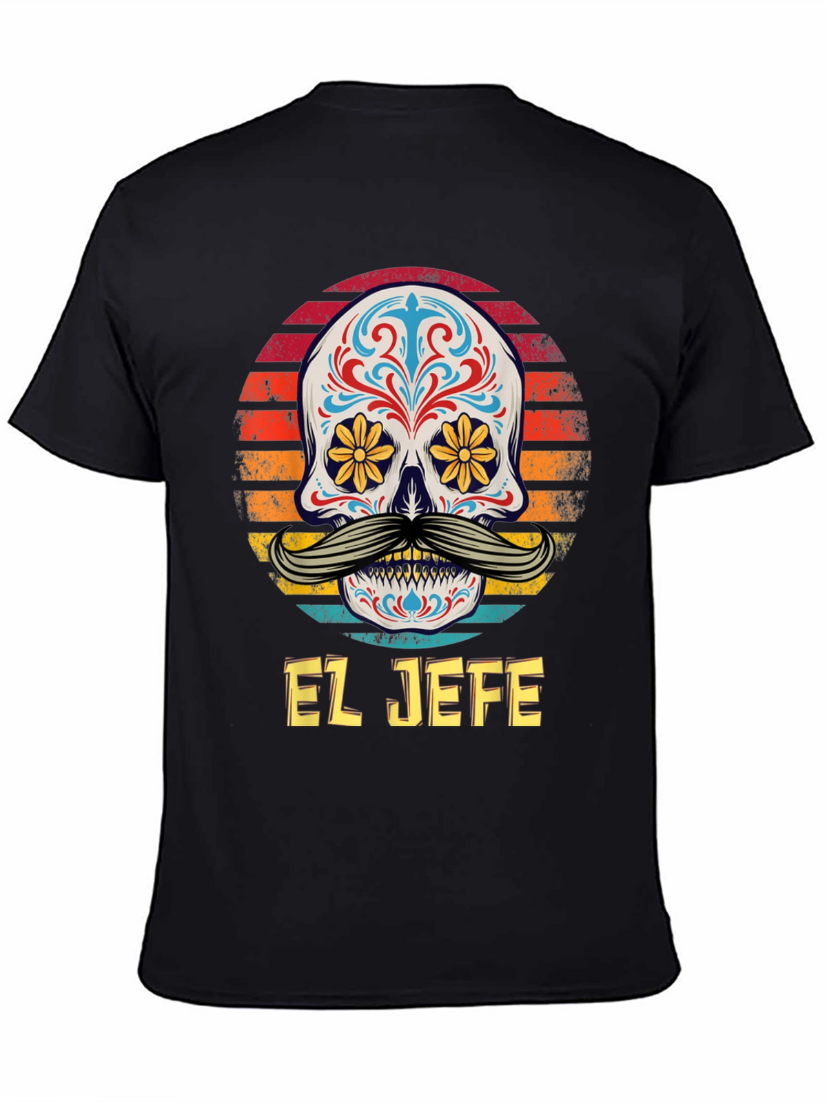 El Jefe Sugar Skull Graphic Tee