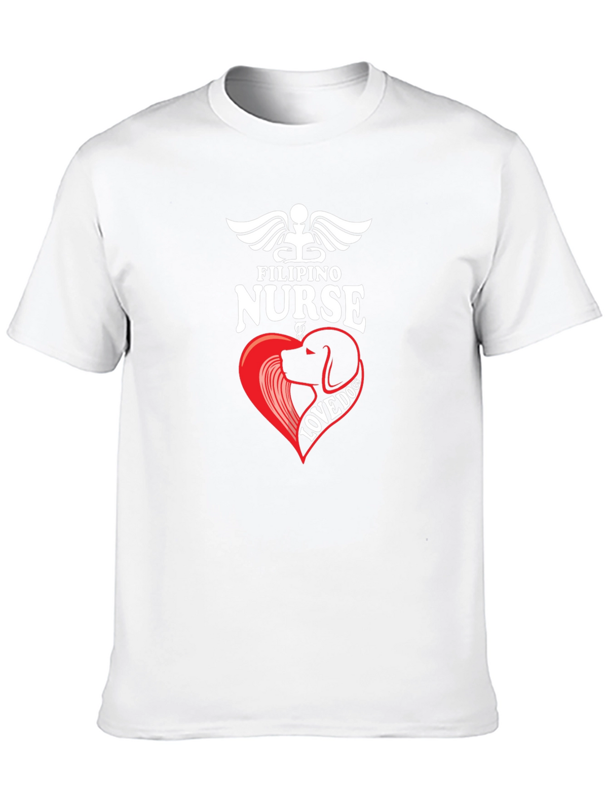 Filipino Nurse Love Dog T-Shirt