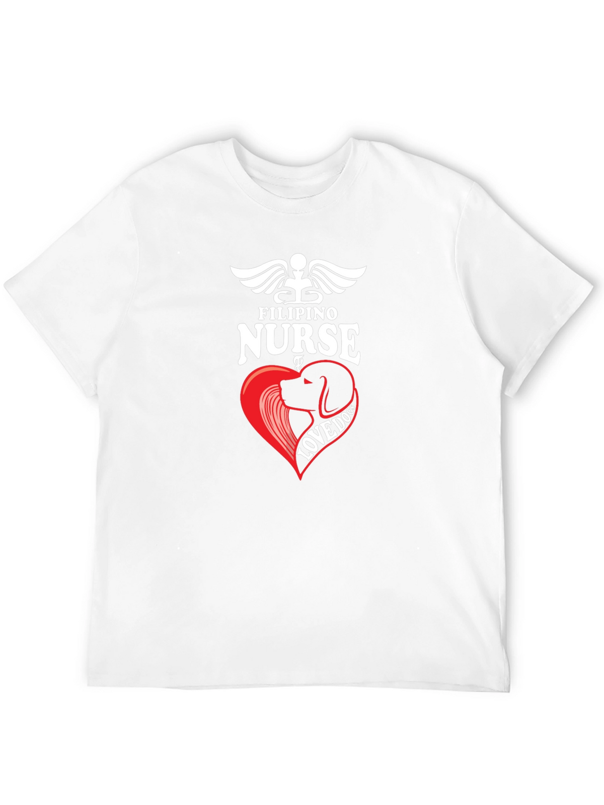 Filipino Nurse Love Dog T-Shirt