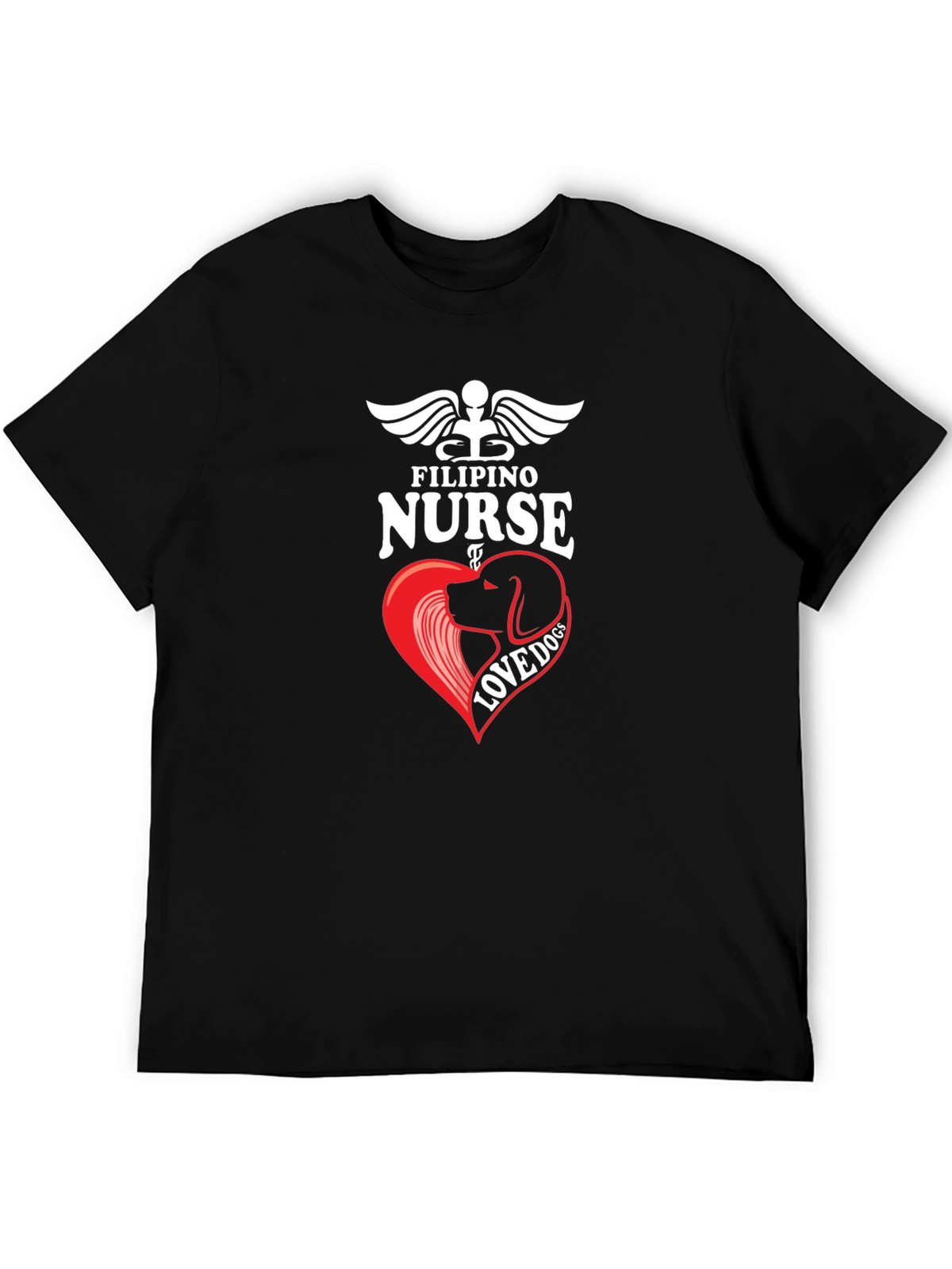 Filipino Nurse Love Dog T-Shirt