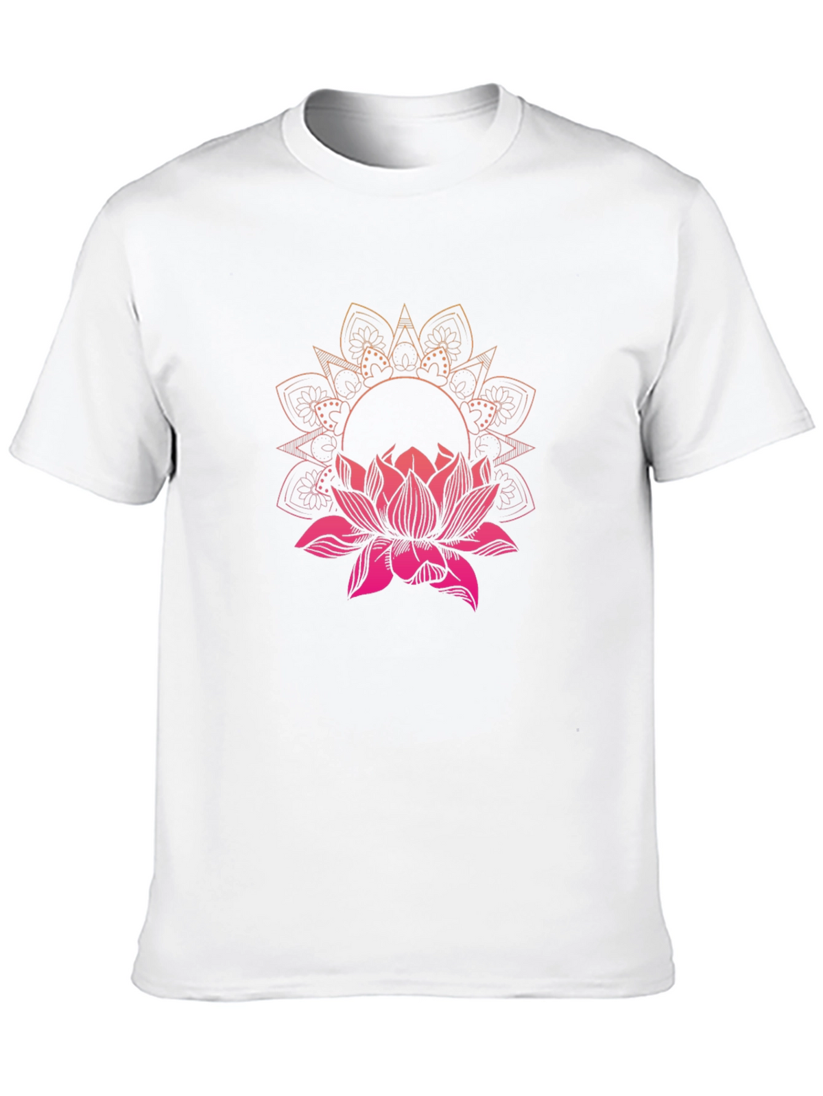 Lotus Mandala Graphic T-Shirt
