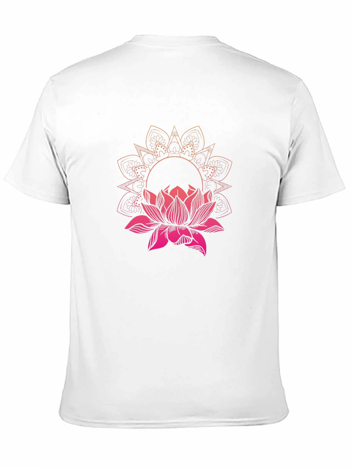 Lotus Mandala Graphic T-Shirt