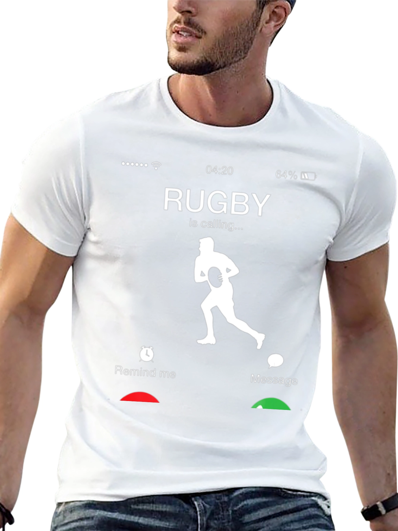 Rugby Calling Graphic T-Shirt for Sports Fans