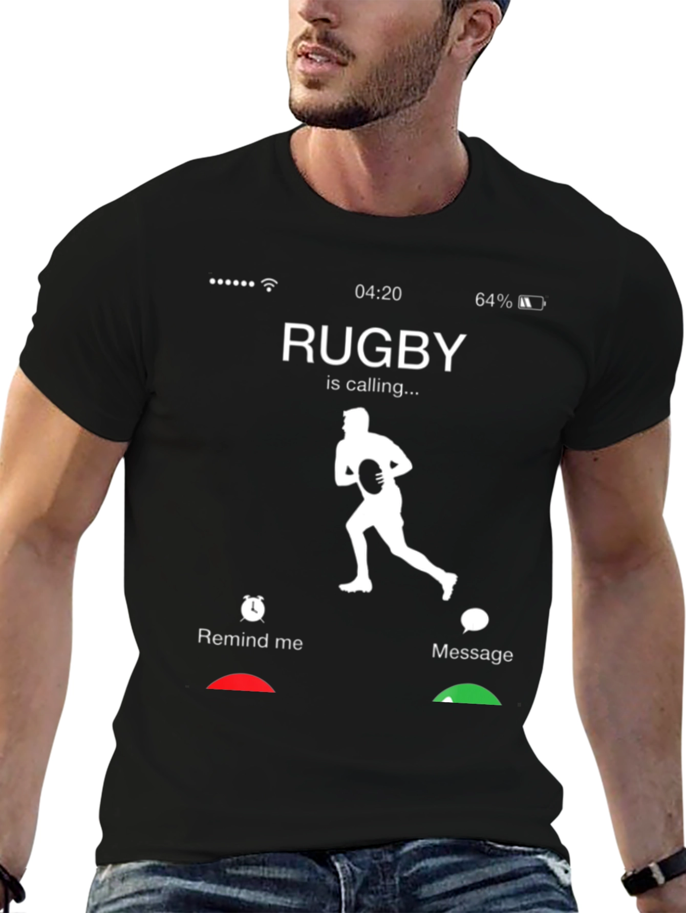 Rugby Calling Graphic T-Shirt for Sports Fans