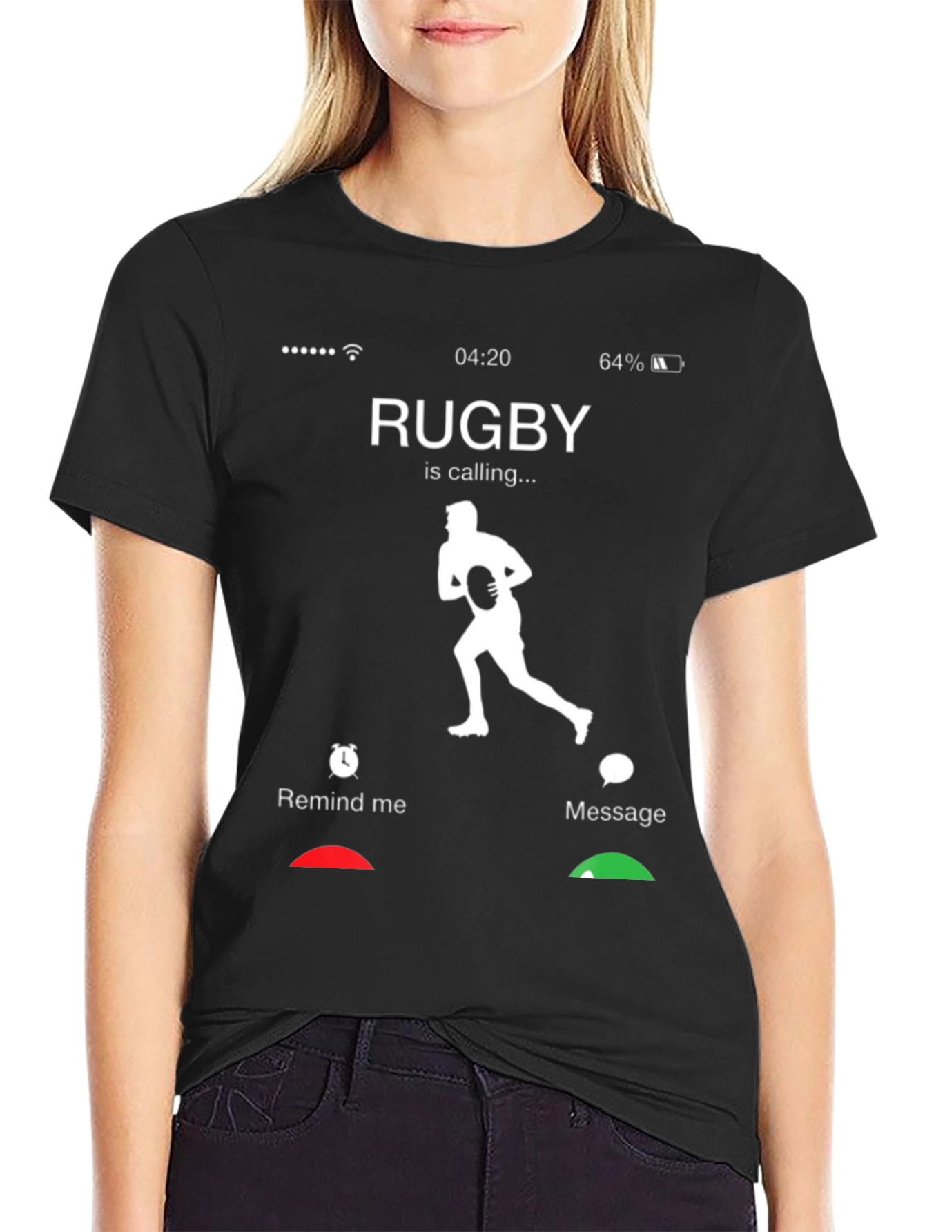 Rugby Calling Graphic T-Shirt for Sports Fans