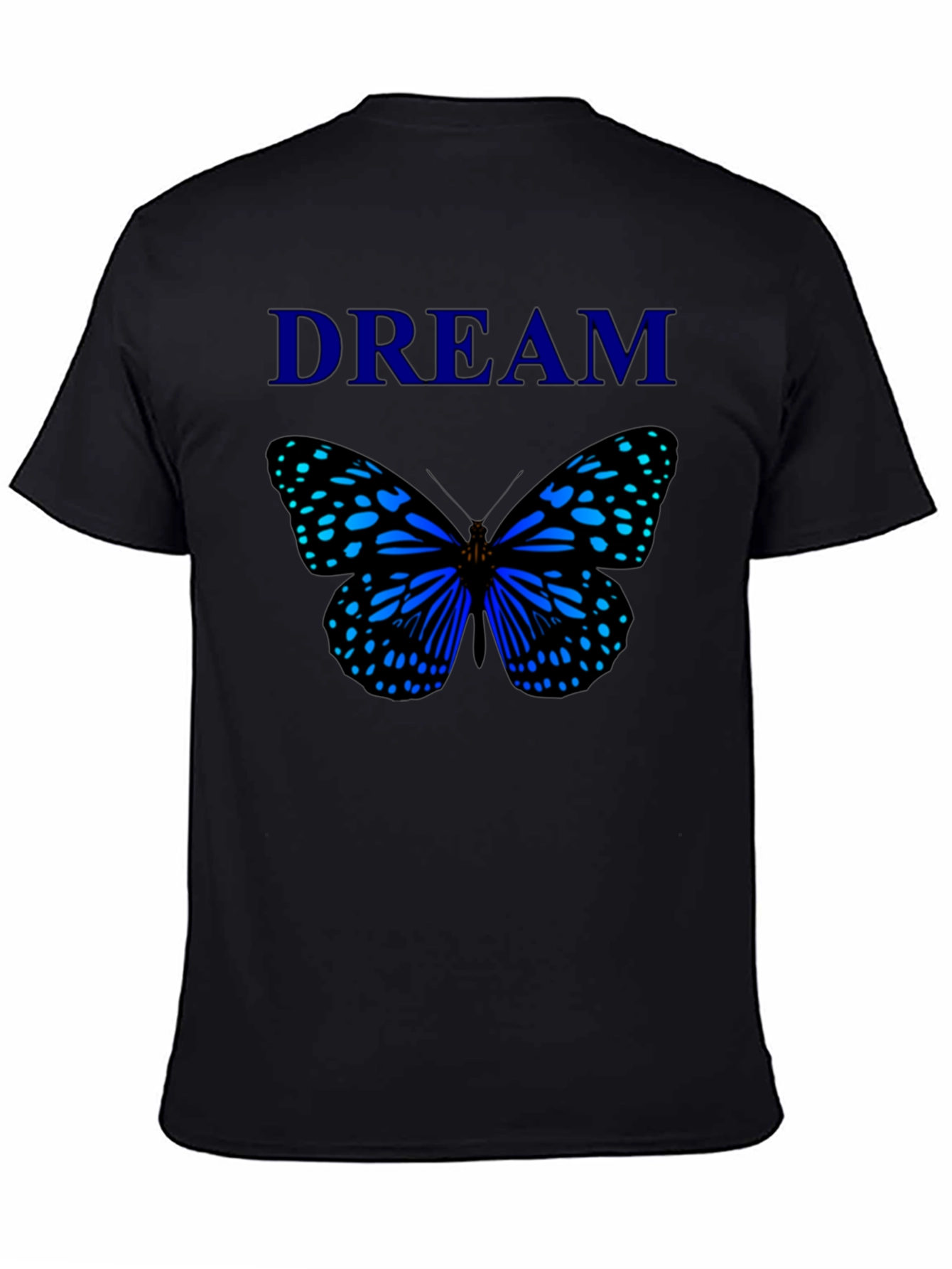 Dream Butterfly Black T-Shirt