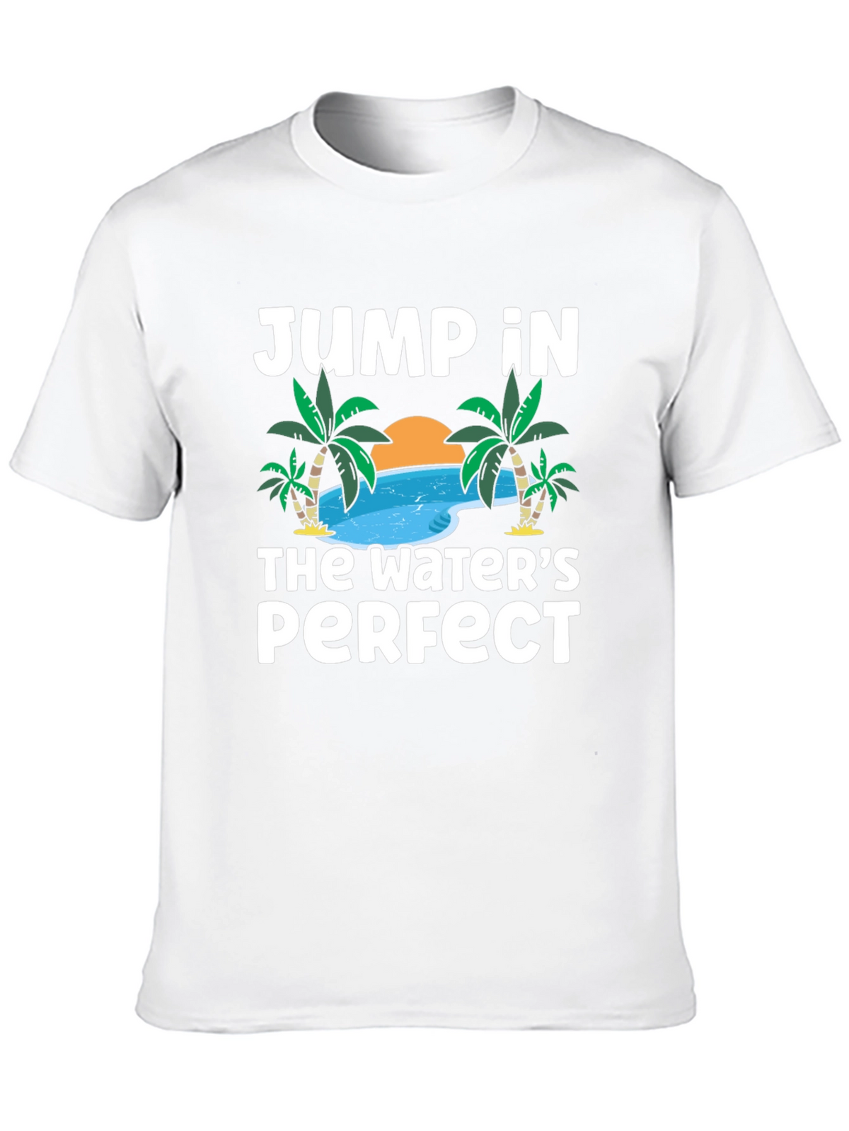 Jump In The Waters Perfect T-Shirt - Summer Fun