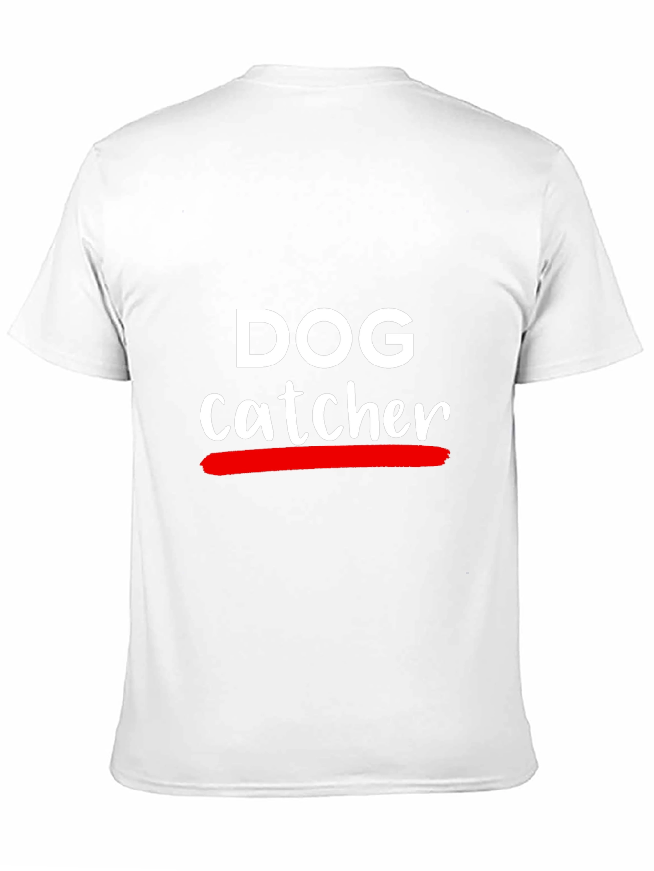 Dog Catcher Graphic Tee - Crew Neck T-Shirt