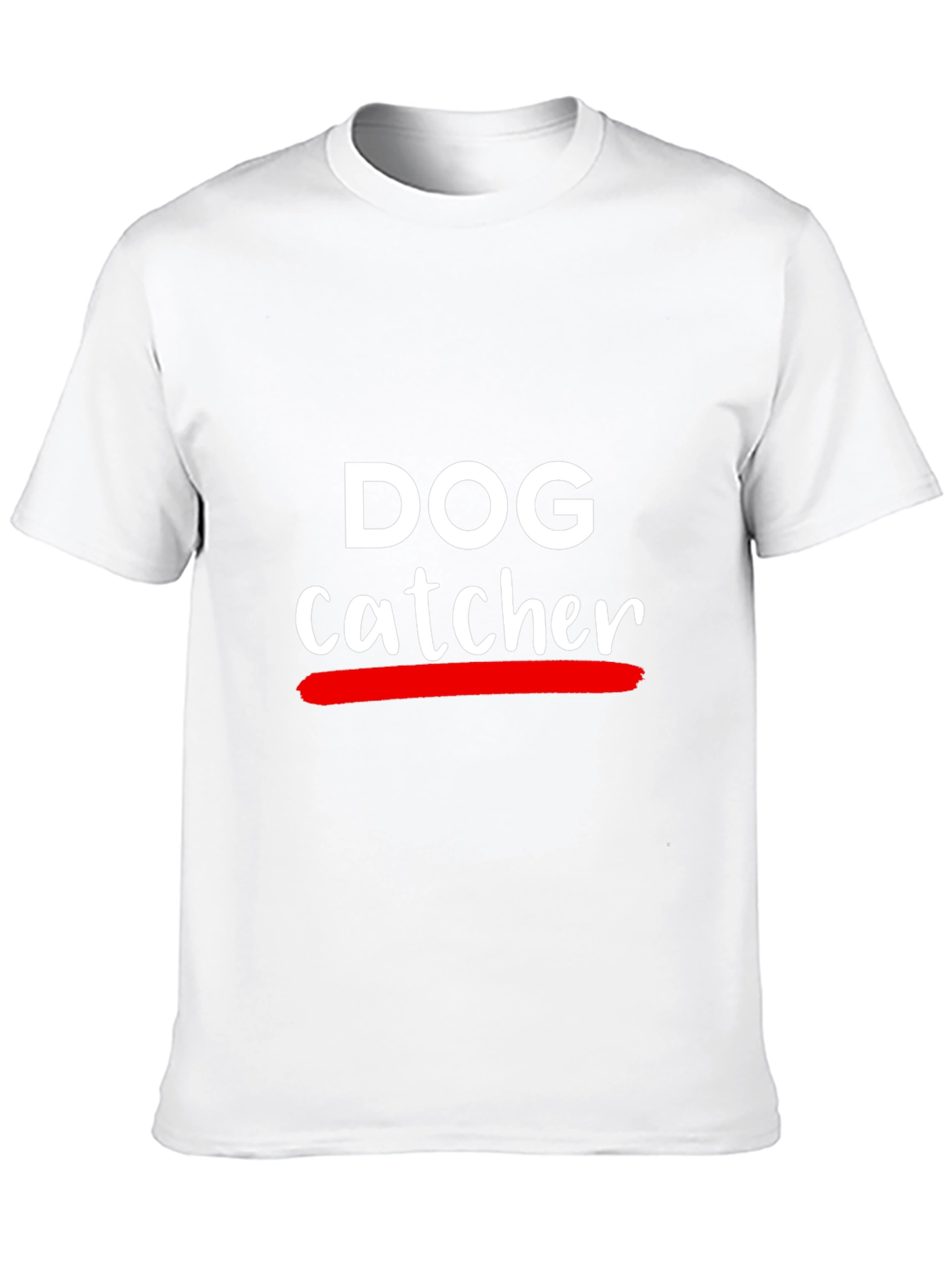 Dog Catcher Graphic Tee - Crew Neck T-Shirt