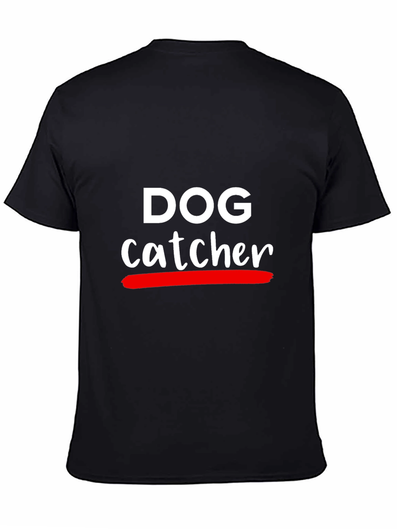 Dog Catcher Graphic Tee - Crew Neck T-Shirt