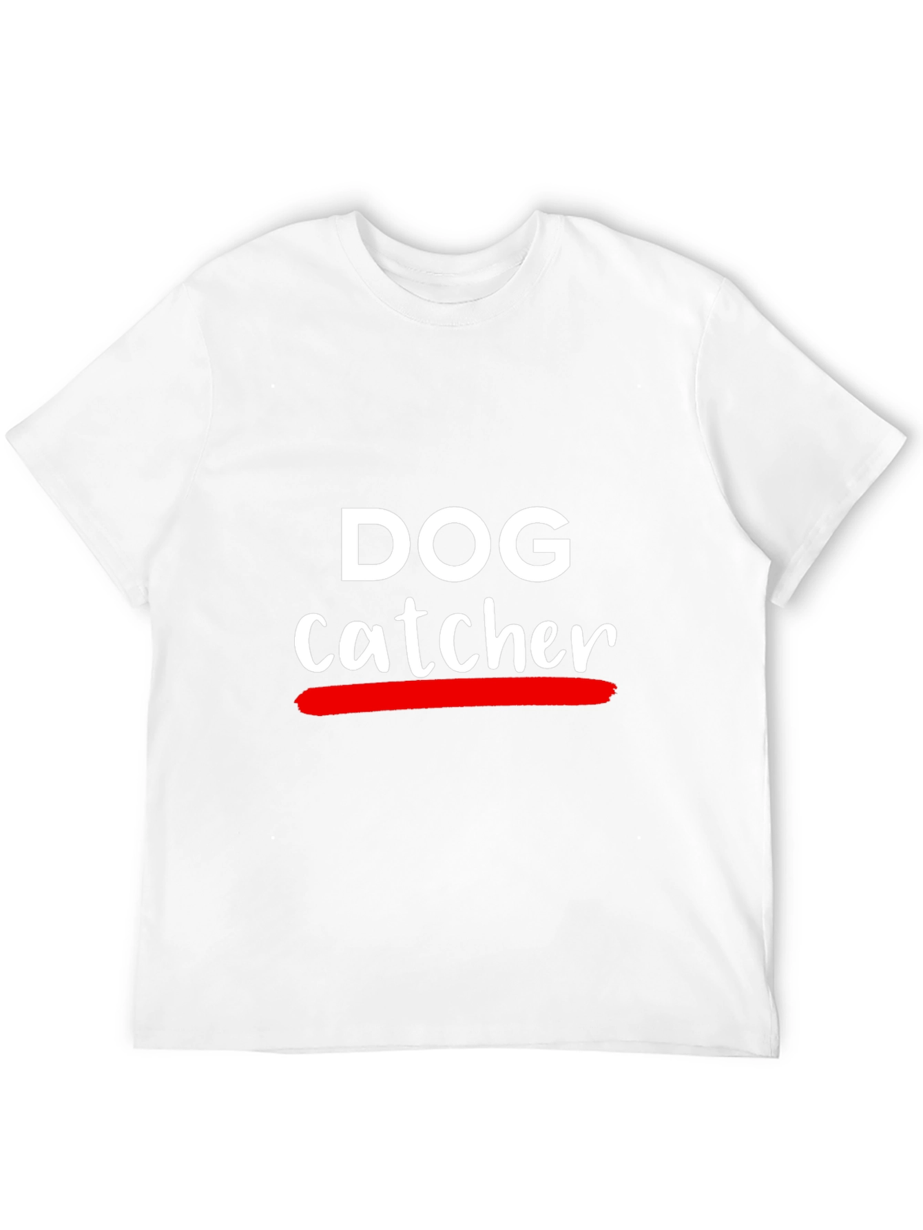 Dog Catcher Graphic Tee - Crew Neck T-Shirt
