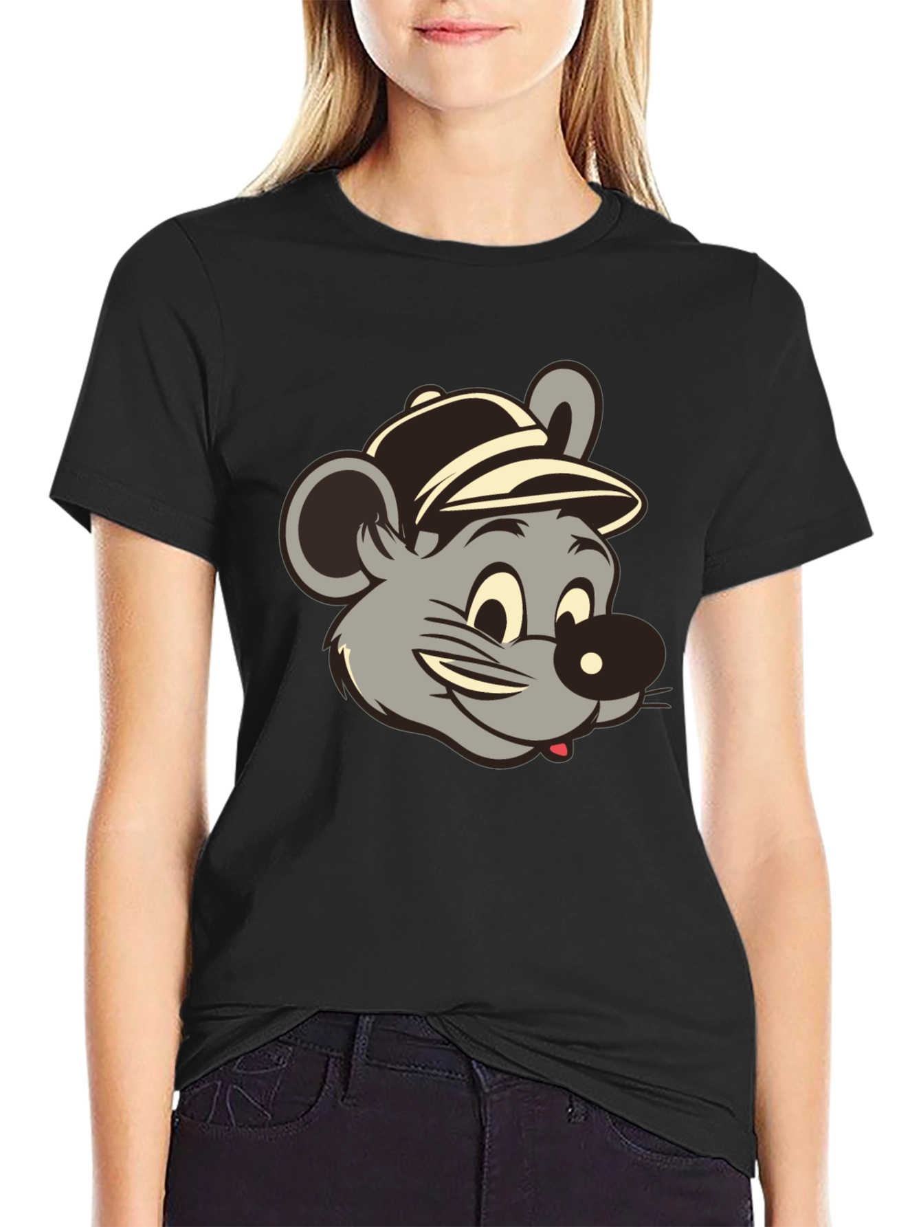 Cartoon Mouse Graphic Tee