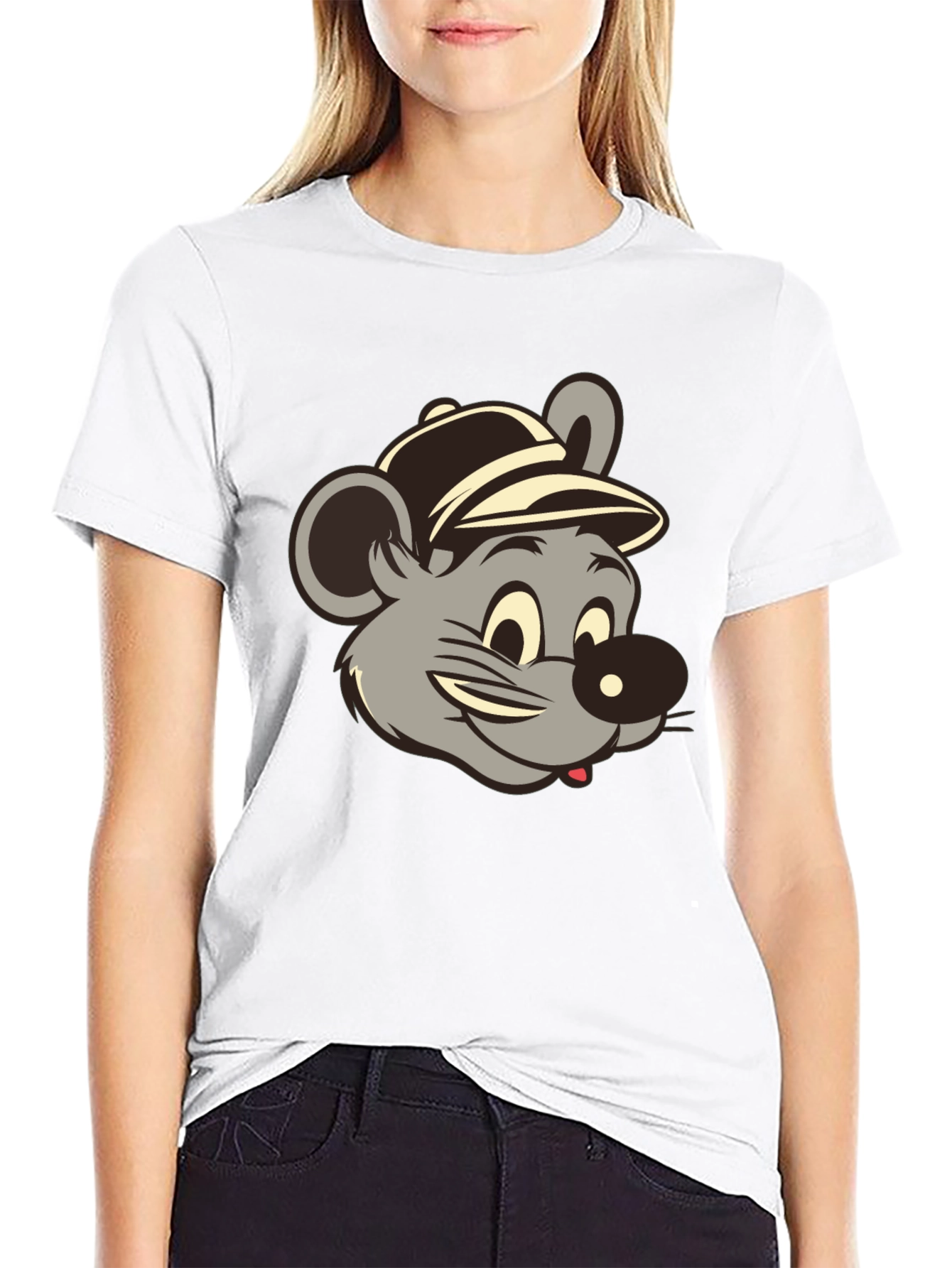 Cartoon Mouse Graphic Tee