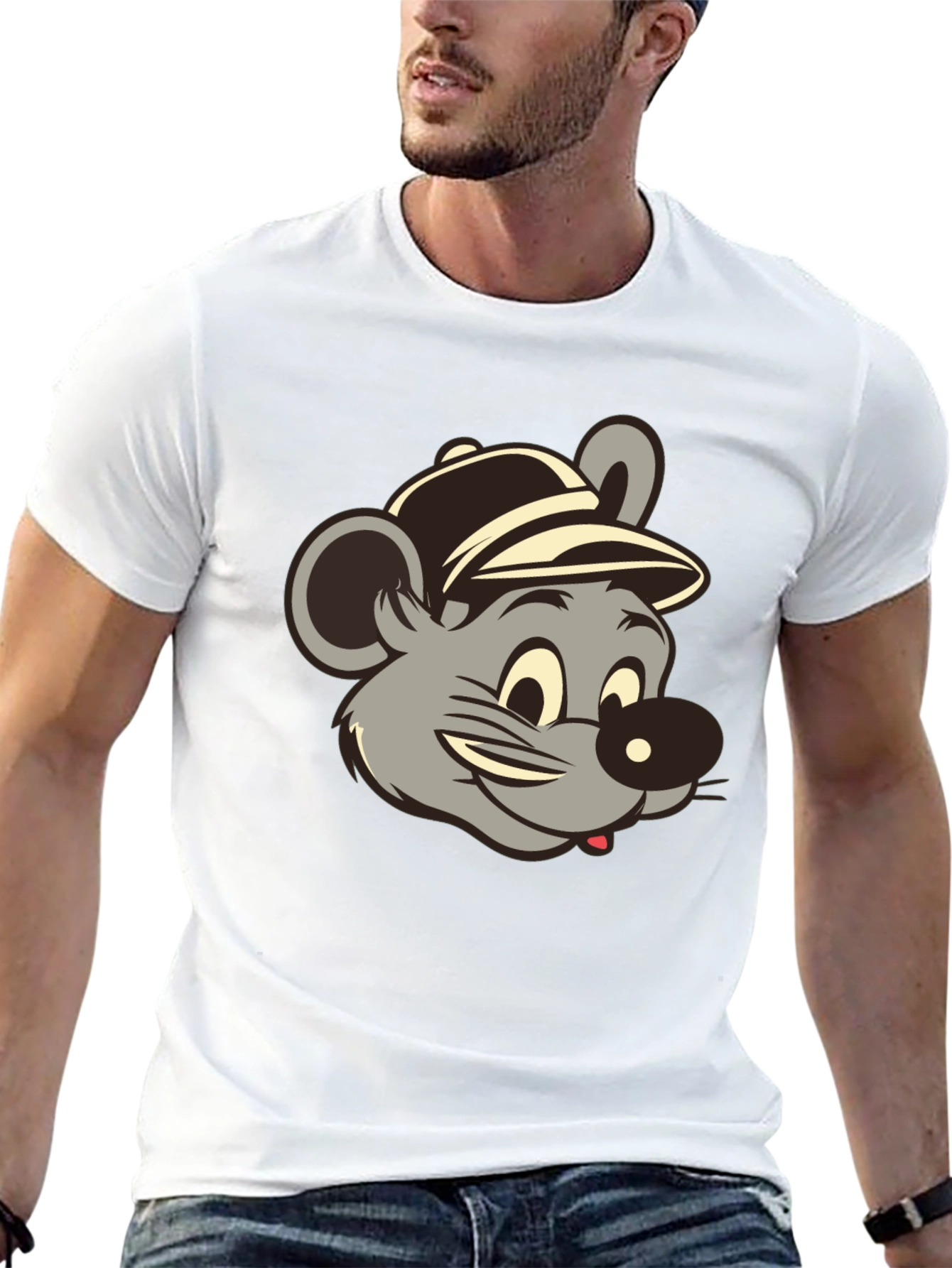 Cartoon Mouse Graphic Tee