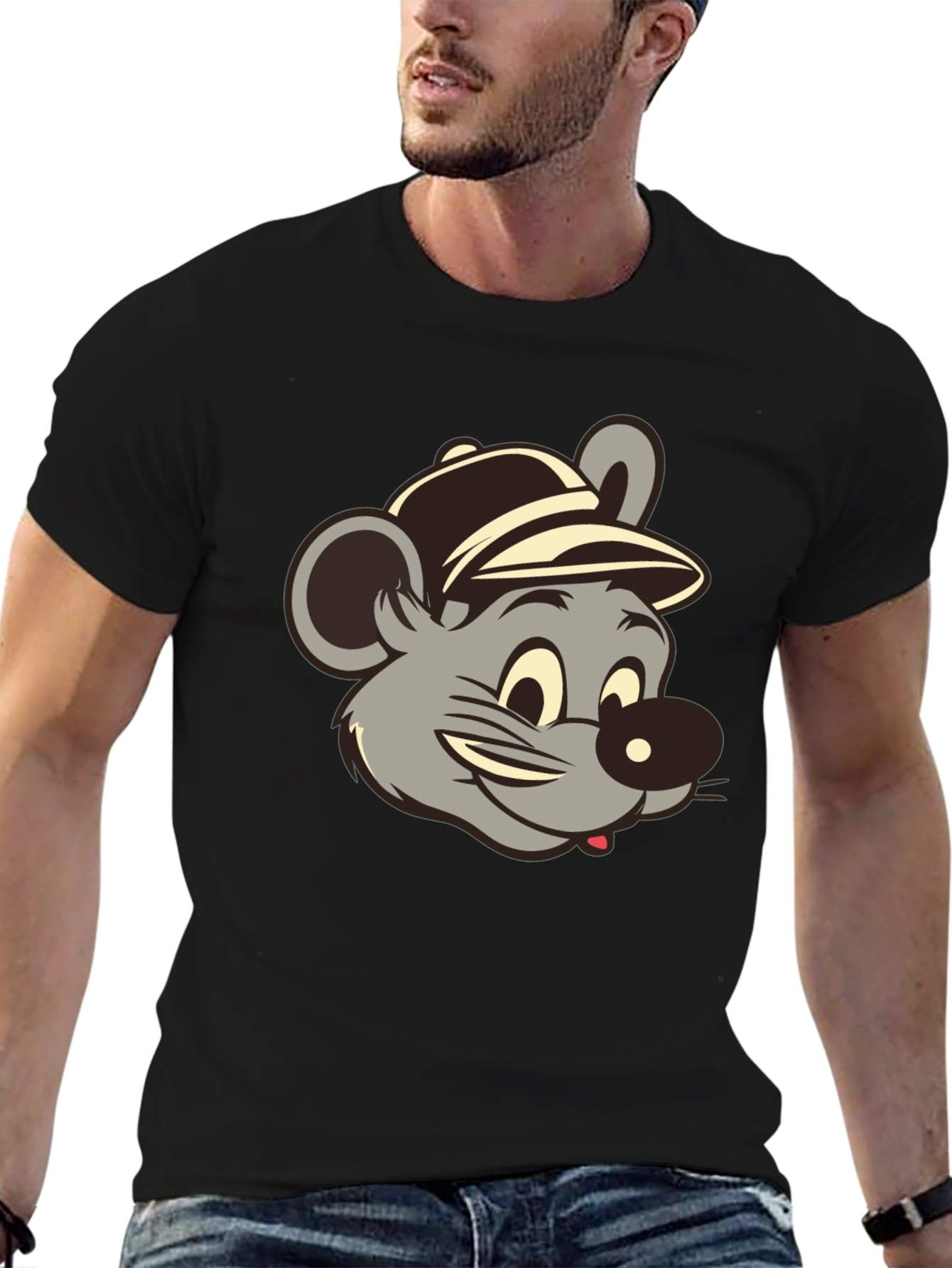 Cartoon Mouse Graphic Tee