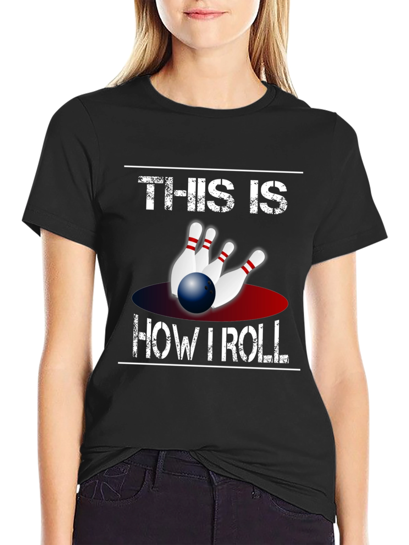 Bowling T-Shirt - This Is How I Roll Tee