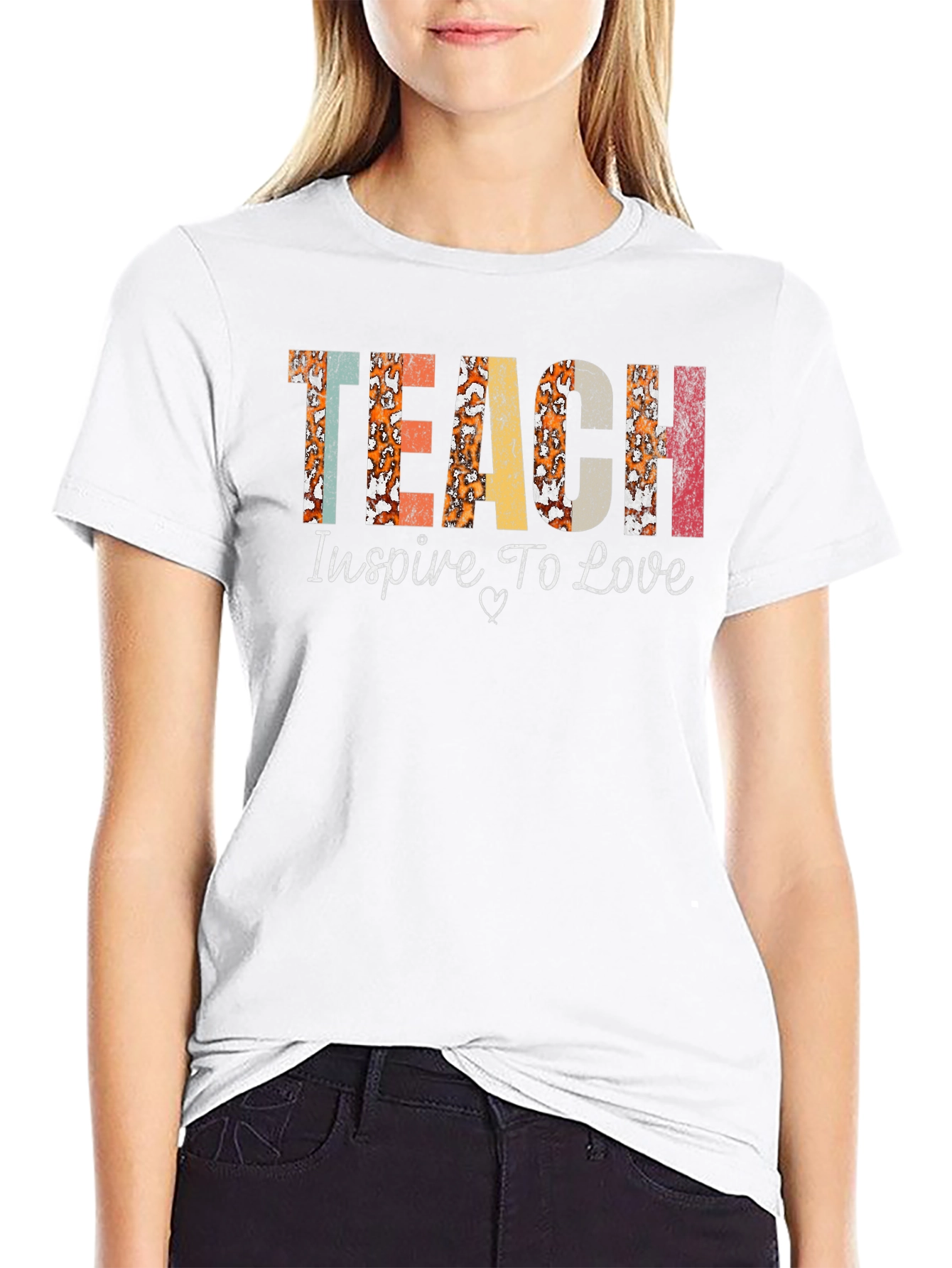 Teach Inspire Love Graphic T-Shirt