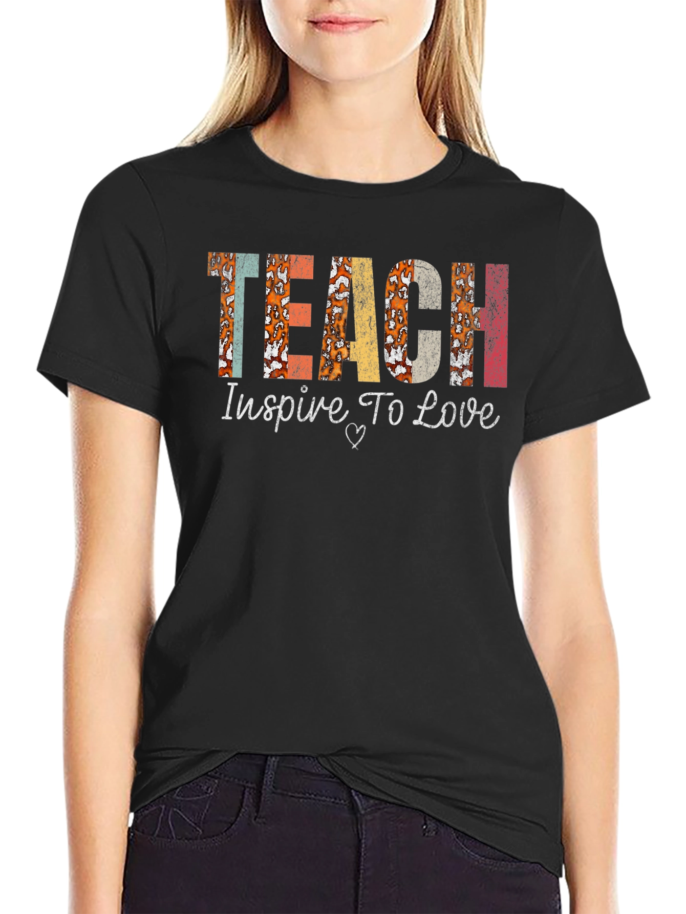 Teach Inspire Love Graphic T-Shirt