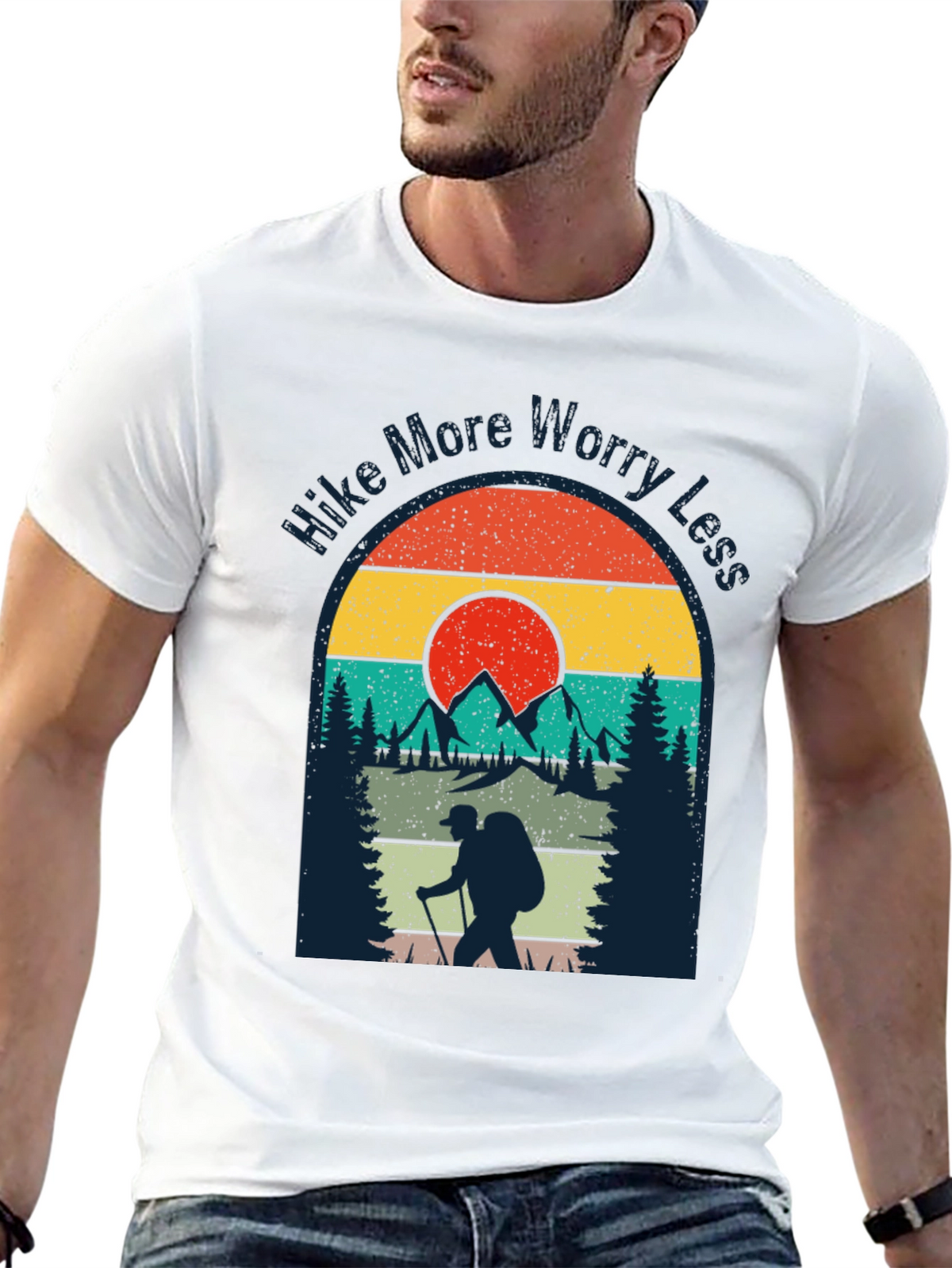 Hike More Worry Less T-Shirt