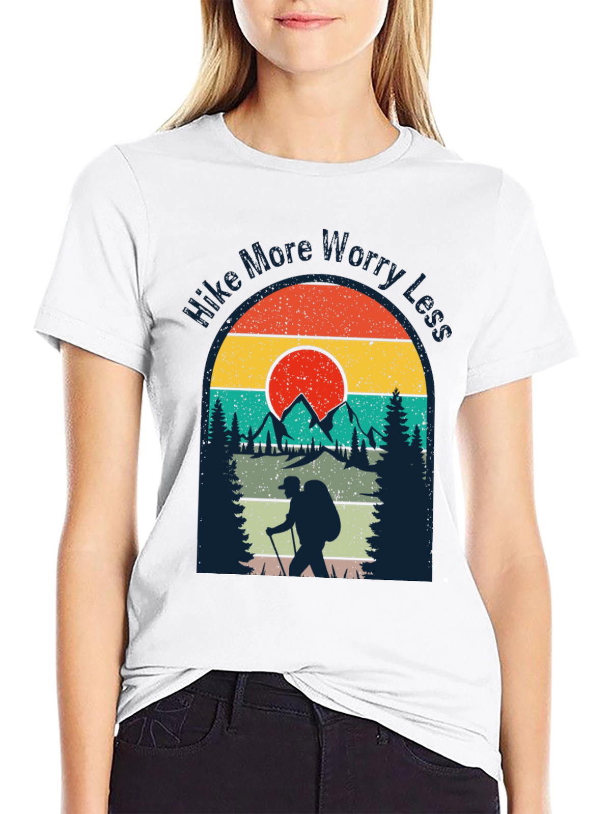 Hike More Worry Less T-Shirt