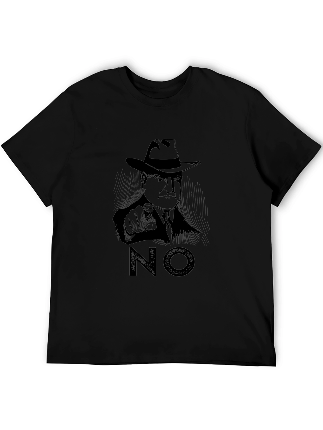 Retro NO T-Shirt - Classic Style