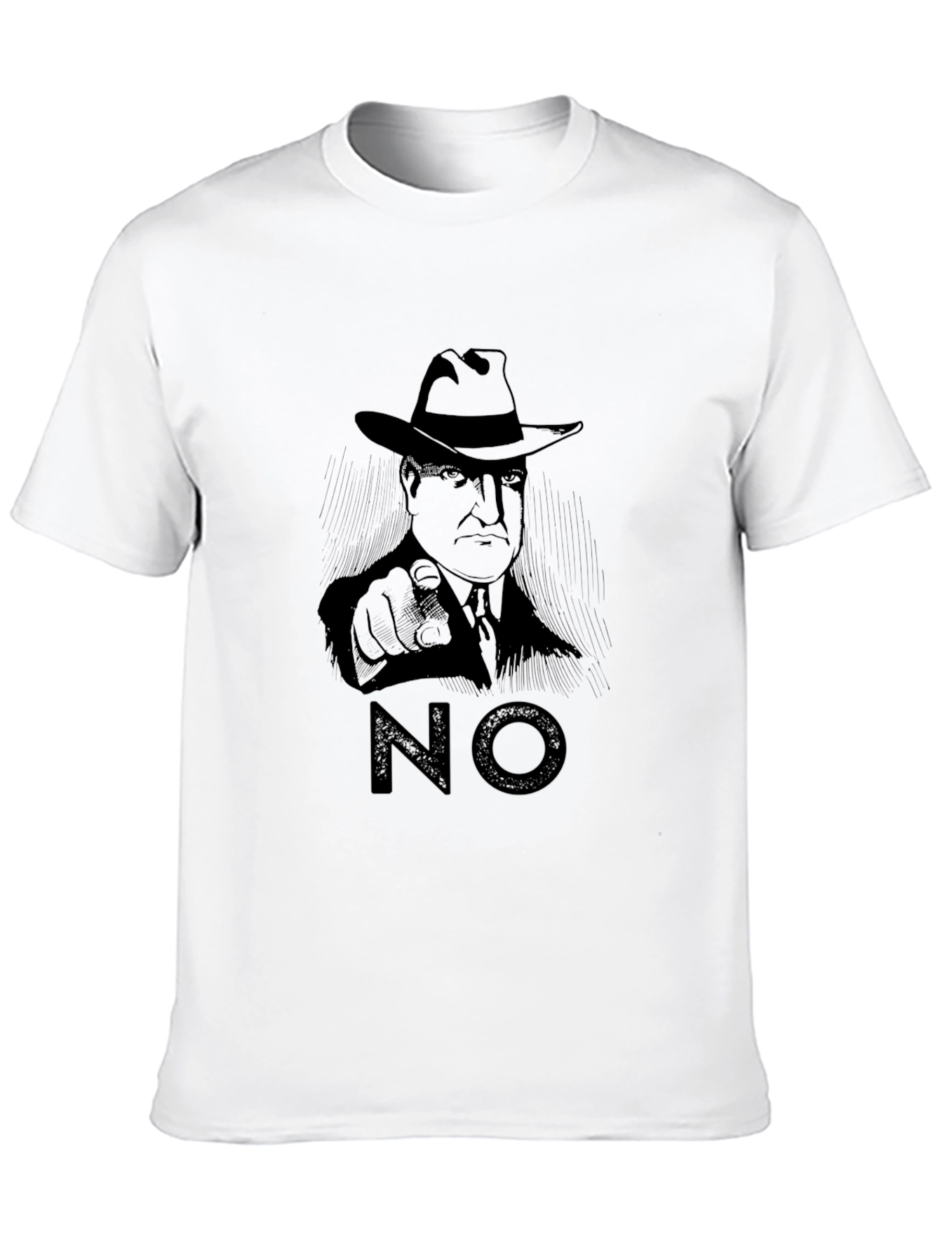 Retro NO T-Shirt - Classic Style