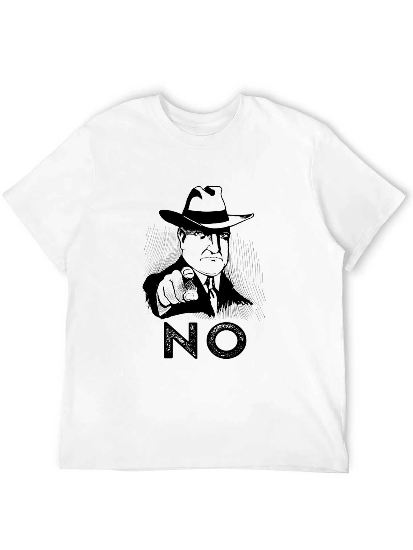 Retro NO T-Shirt - Classic Style
