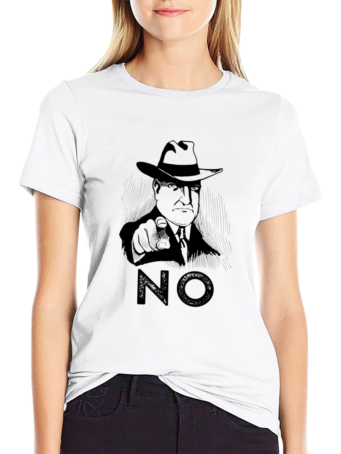 Retro NO T-Shirt - Classic Style
