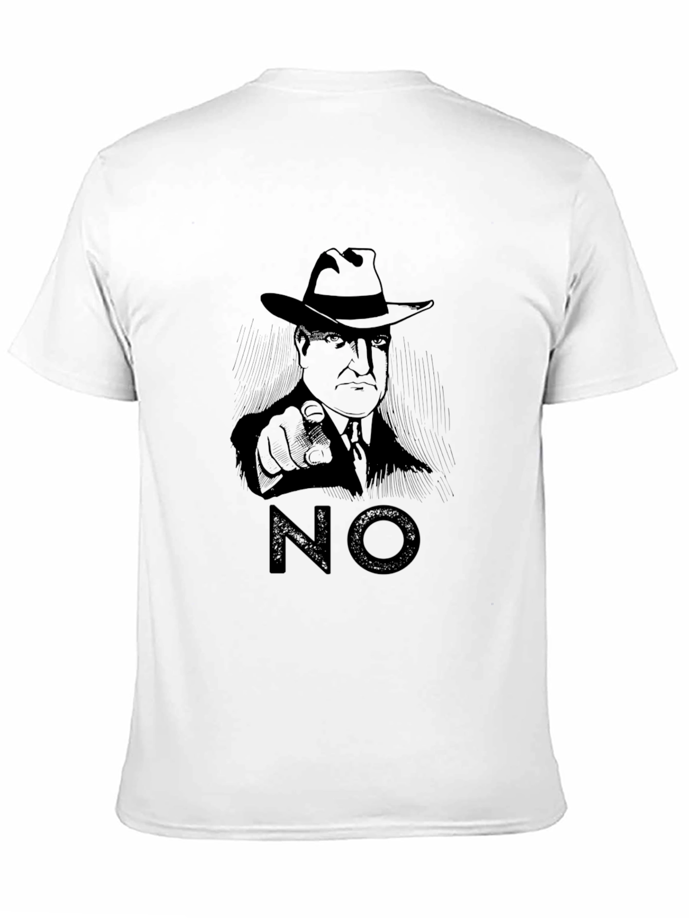 Retro NO T-Shirt - Classic Style