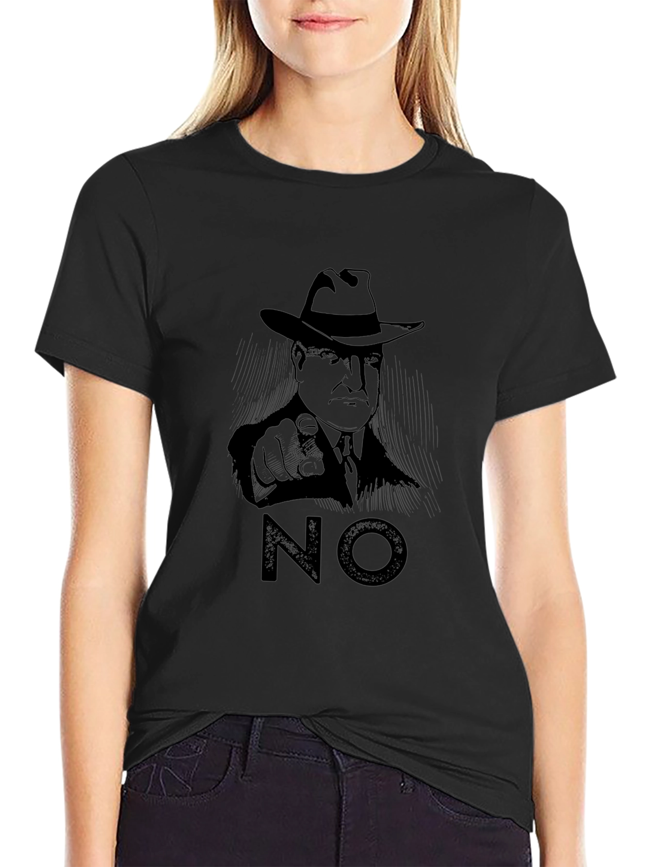 Retro NO T-Shirt - Classic Style