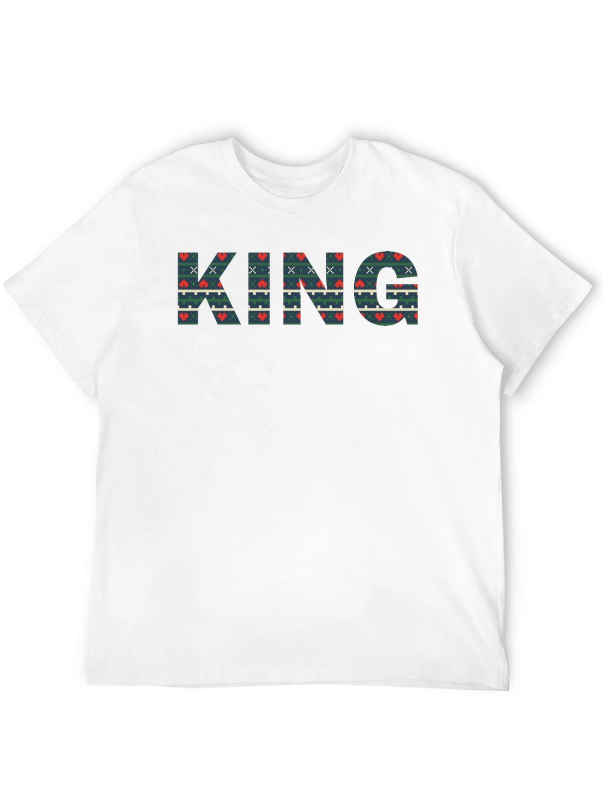 King Patterned Tee