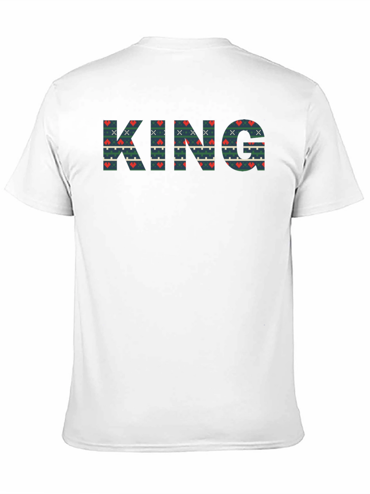 King Patterned Tee