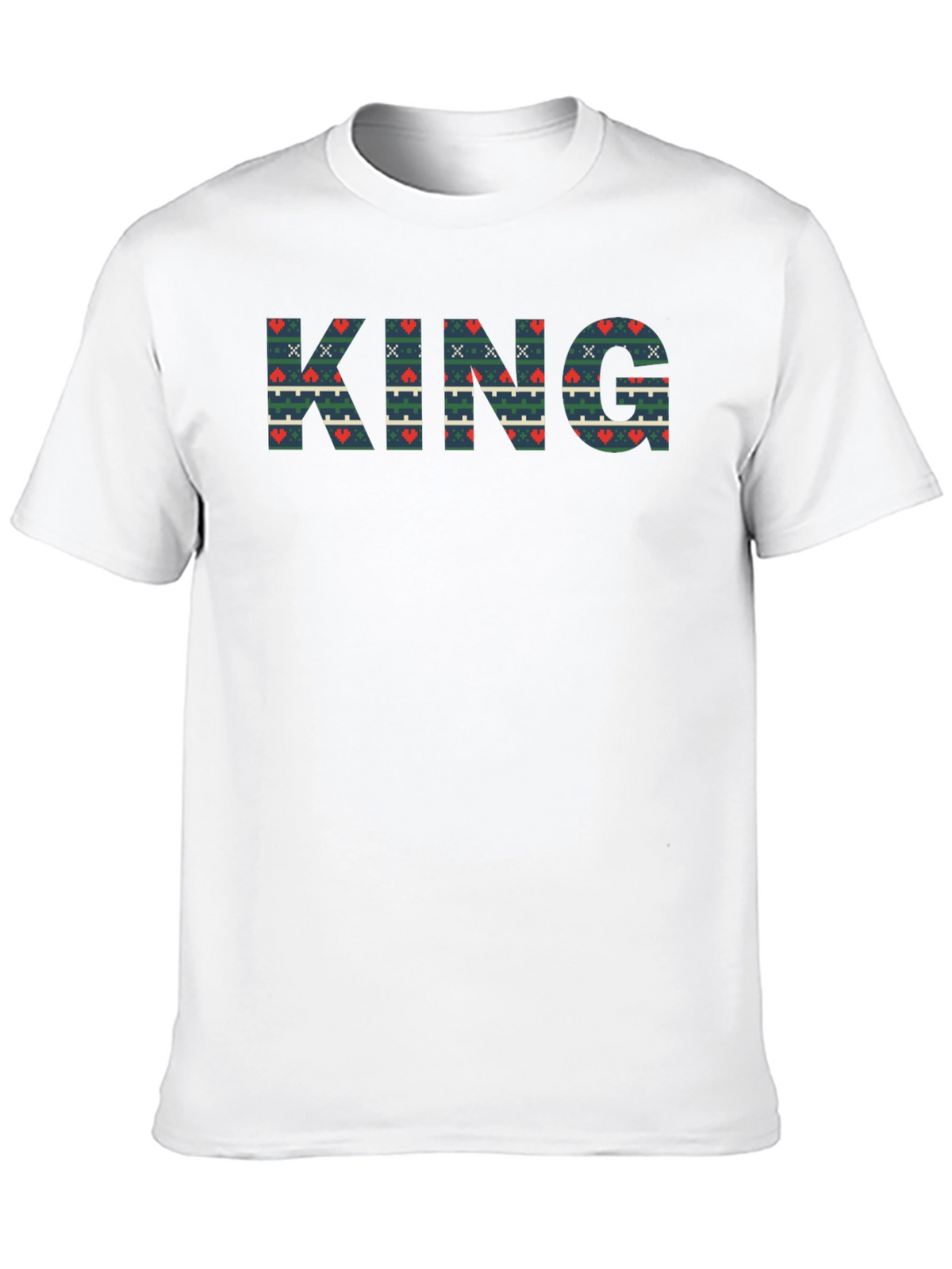 King Patterned Tee