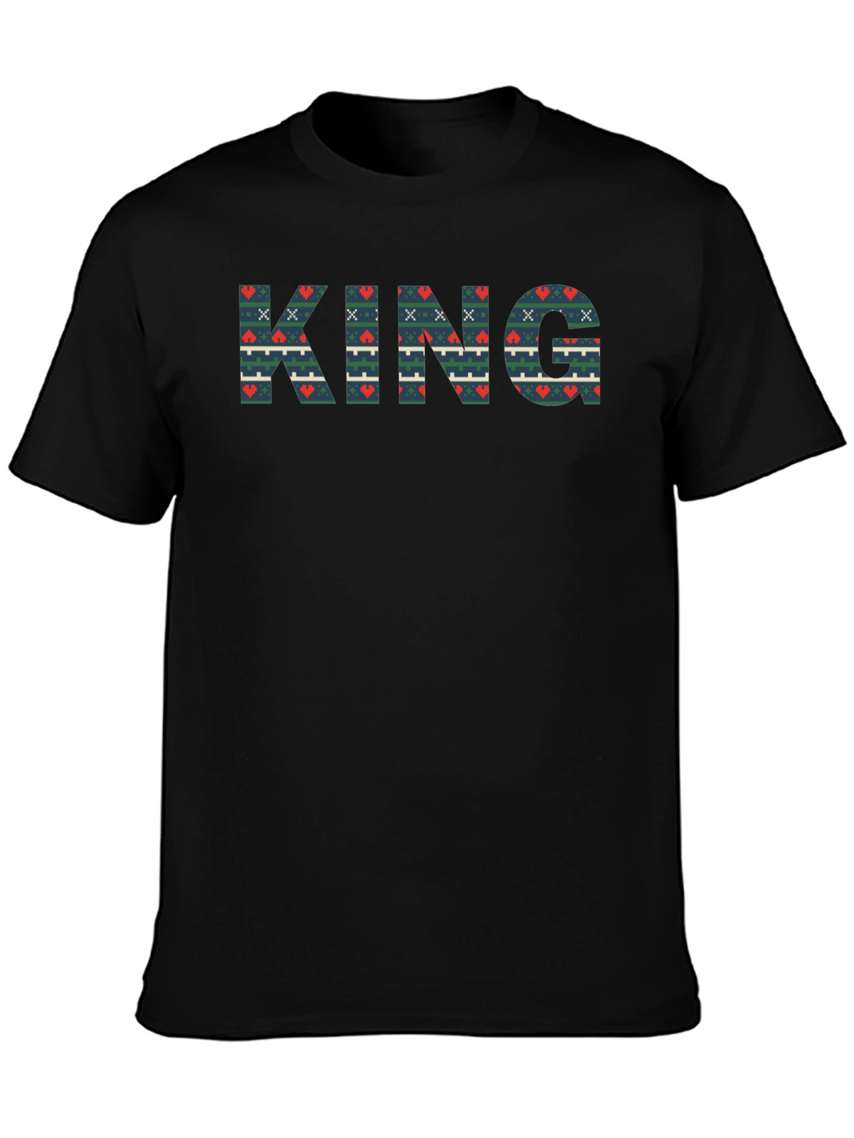 King Patterned Tee